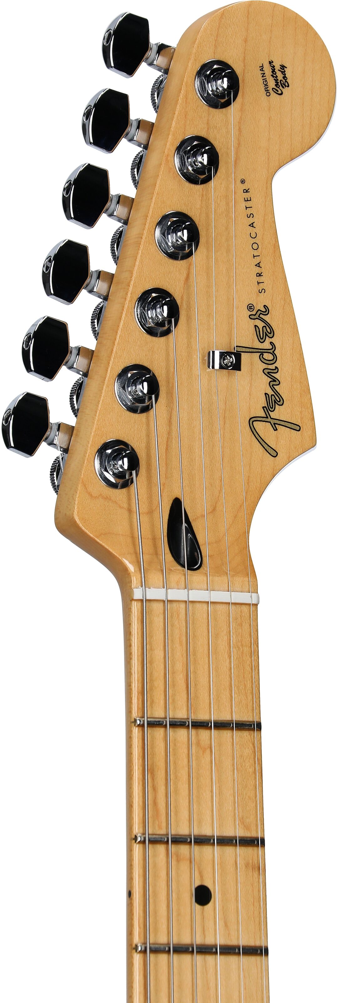 Fender Player II Modified Stratocaster Electric Guitar, Maple Fingerboard (with Gig Bag), Harvest Green, Headstock Left Front
