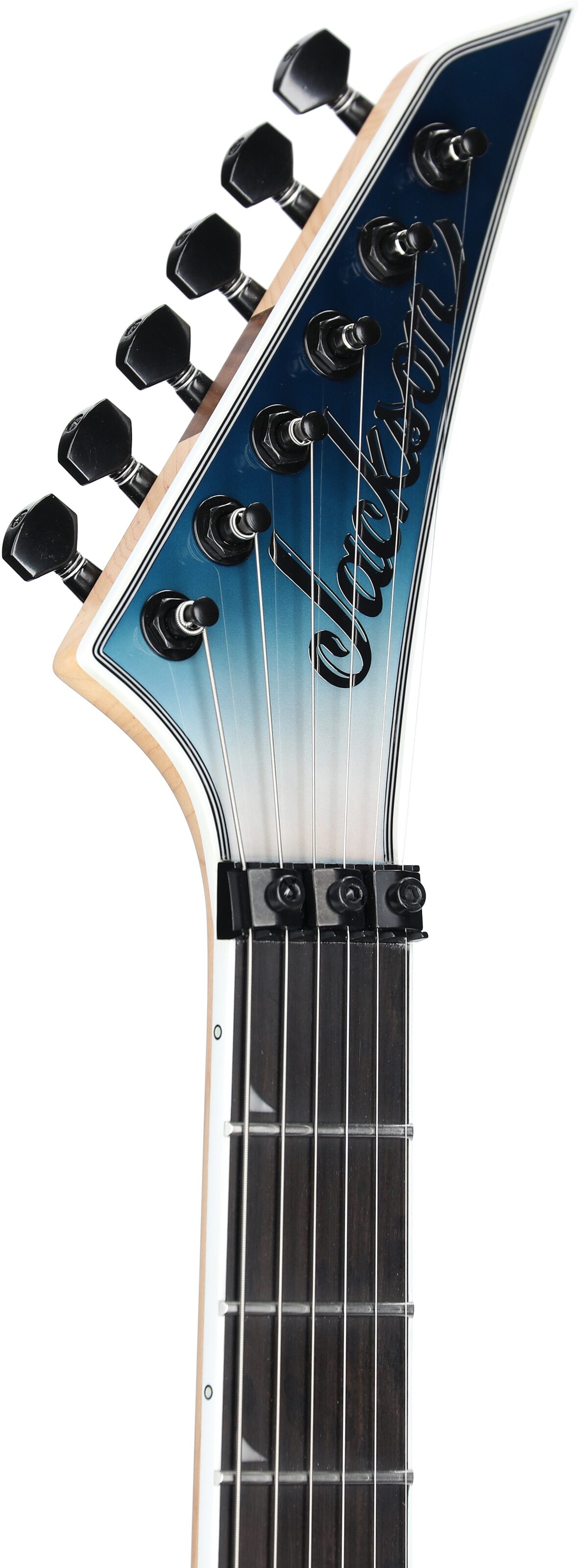 Jackson Pro Plus Soloist SLA3Q Electric Guitar (with Gig Bag), Poplar Burst, Open Box (Very Good), Headstock Left Front