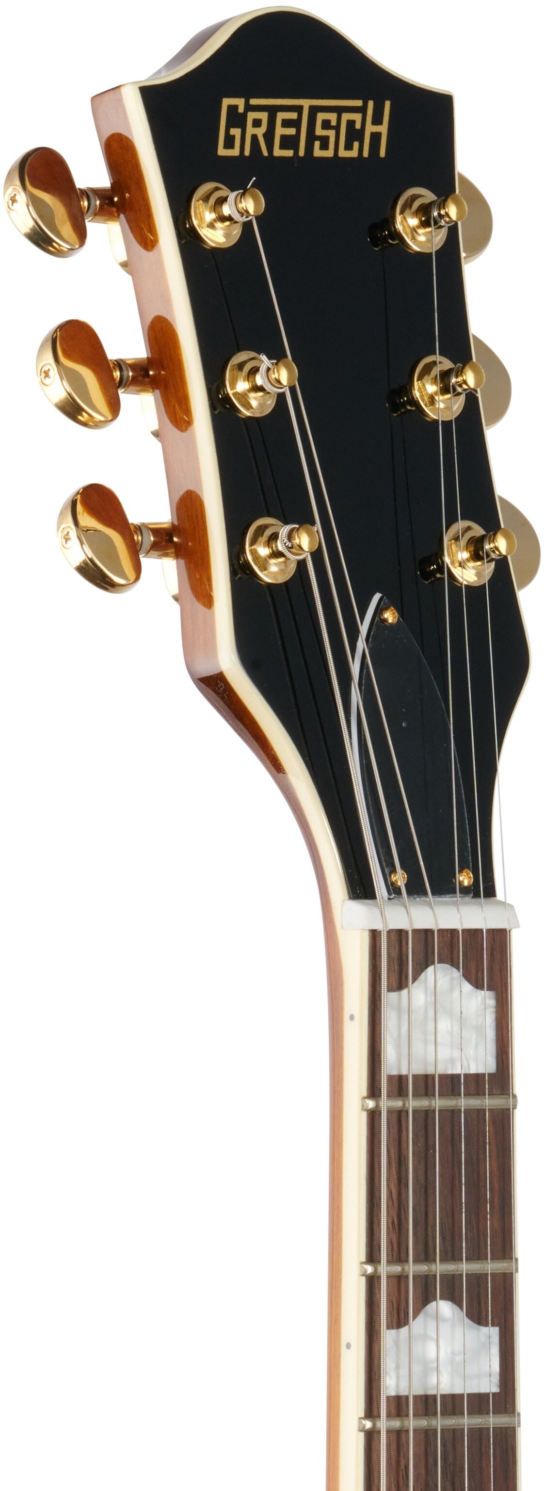 Gretsch G2410TG Streamliner Hollowbody Single-Cut Electric Guitar, Single Barrel, Headstock Left Front