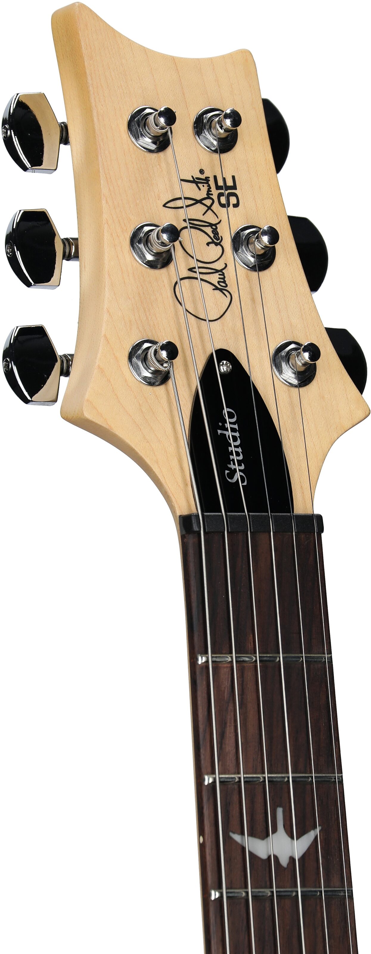 PRS Paul Reed Smith SE Studio Standard Electric Guitar, Rosewood Fingerboard (with Gig Bag), Sage Green, Headstock Left Front