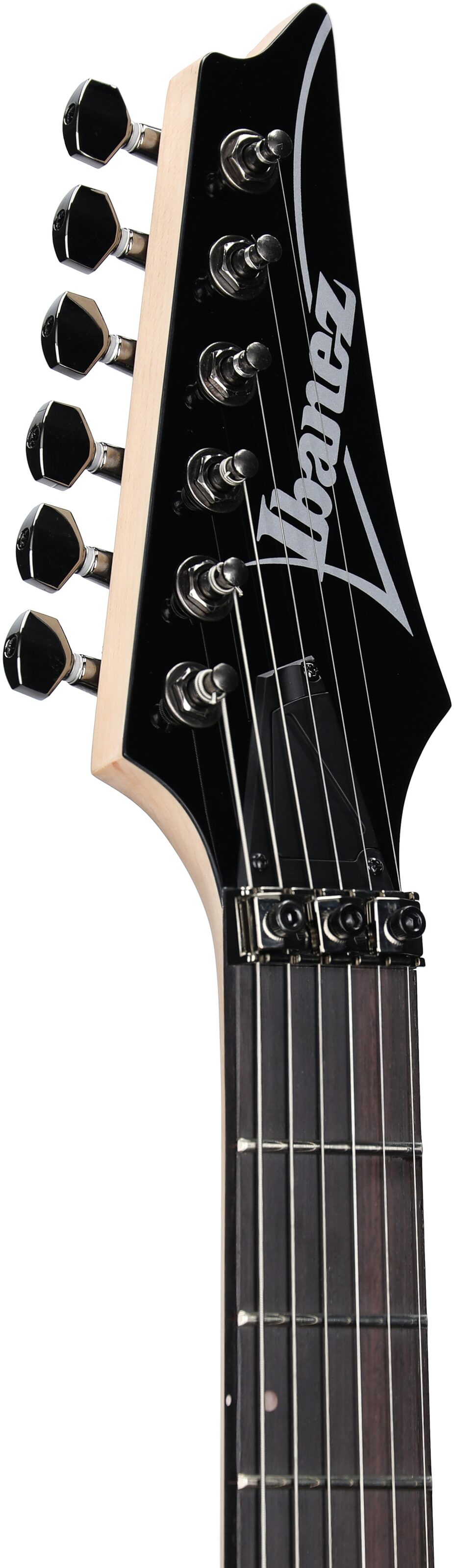 Ibanez S520AH Electric Guitar, Cosmic Blue Stained Flat, Headstock Left Front