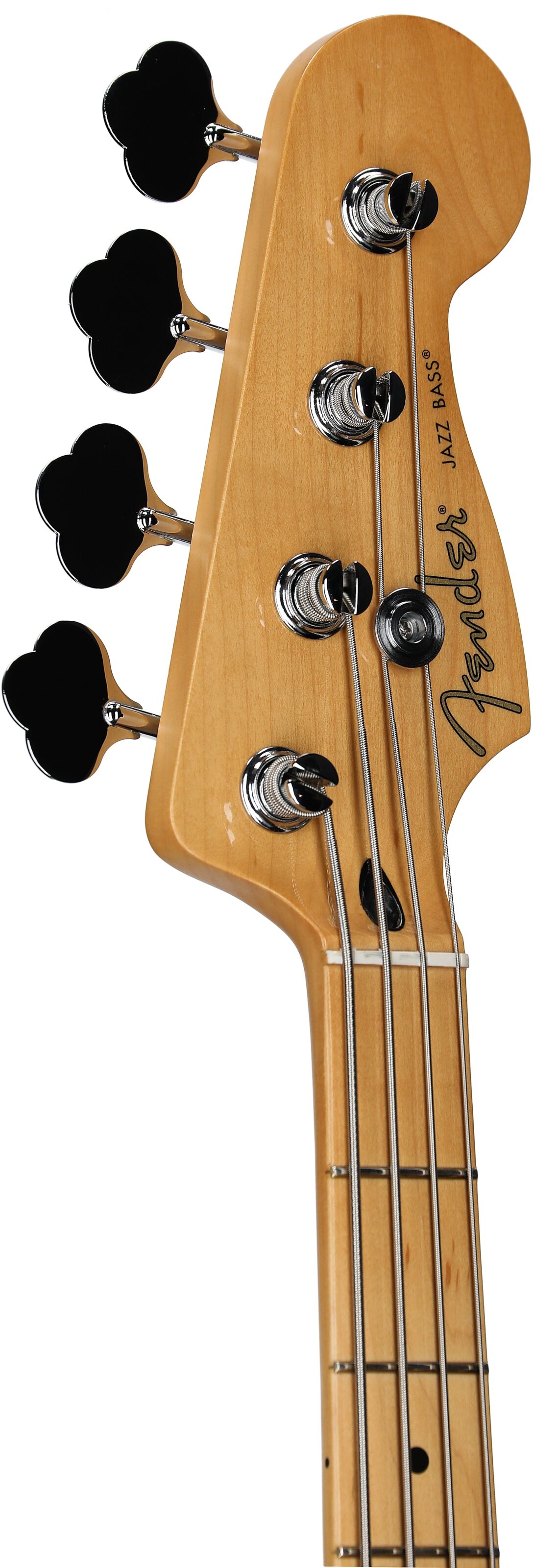 Fender Player II Modified Active Jazz Electric Bass, Maple Fingerboard (with Gig Bag), 3-Color Sunburst, Headstock Left Front