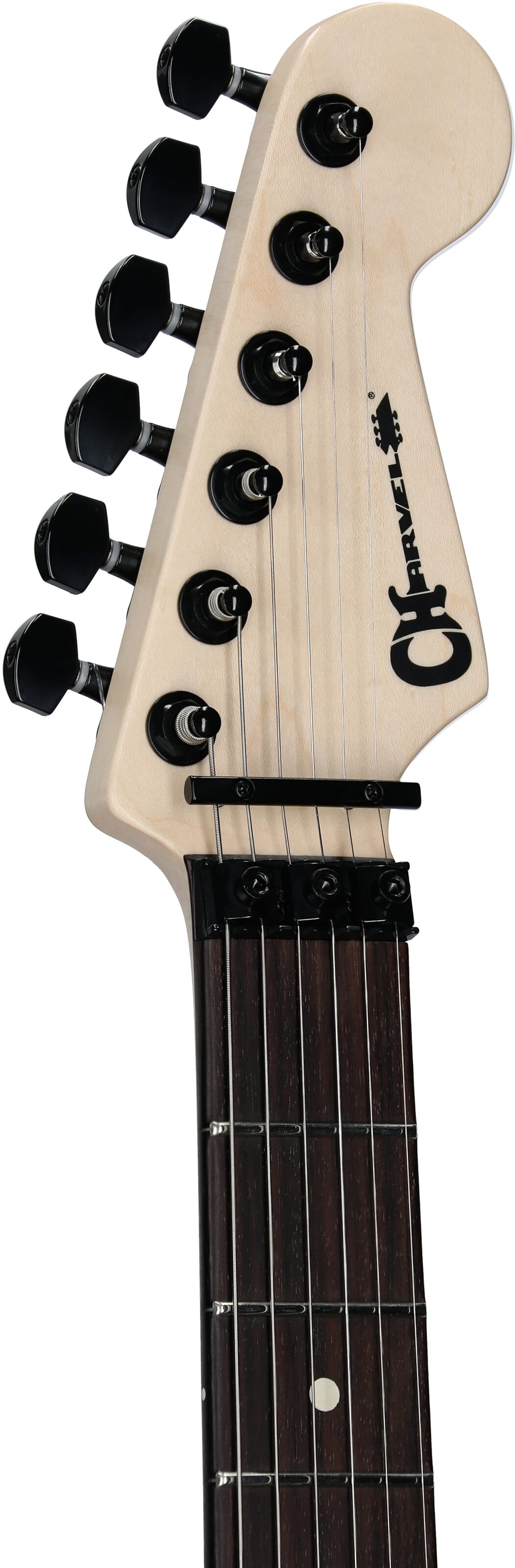 Charvel Pro-Mod Relic San Dimas ST1 HH Electric Guitar (with Gig Bag), Satin Ferrari Red, Headstock Left Front