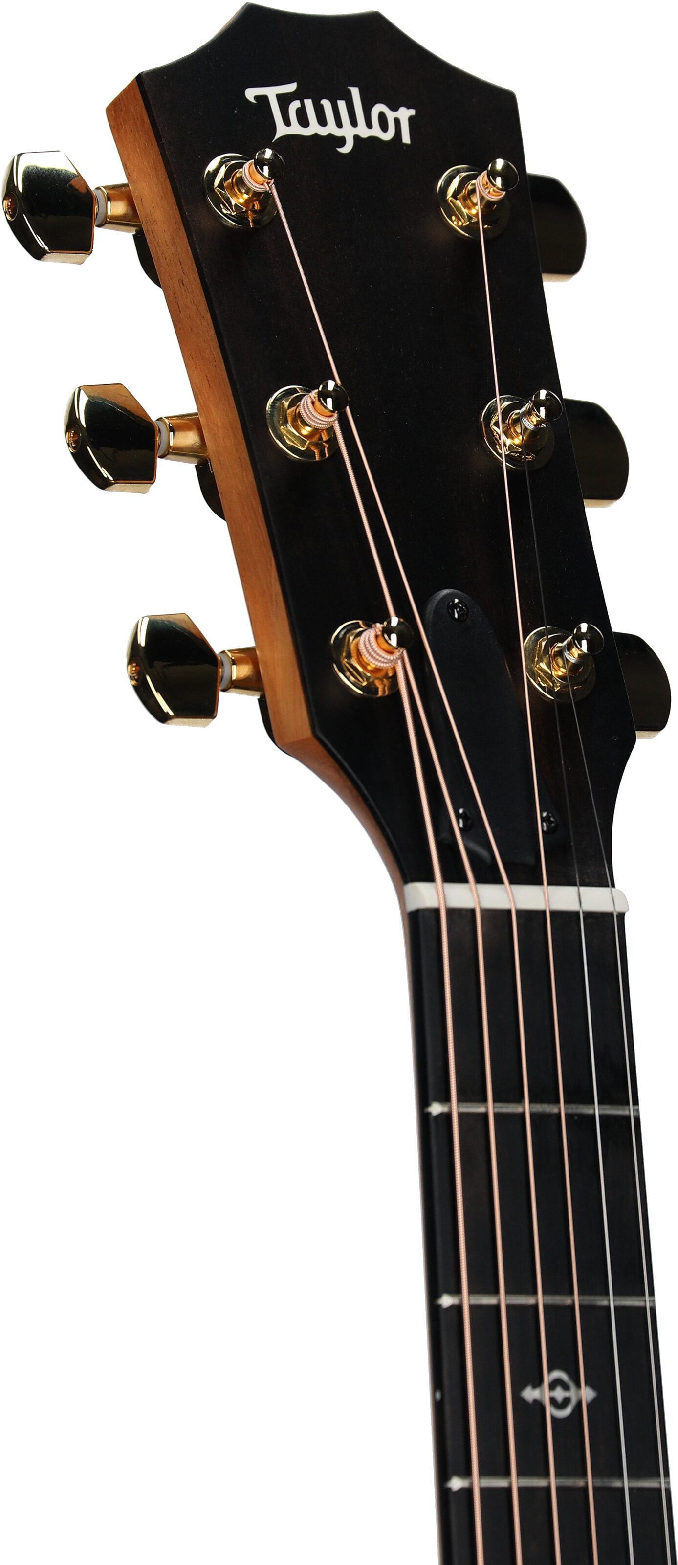 Taylor 214ce-K Koa Deluxe Acoustic-Electric Guitar (with Case), New, Headstock Left Front