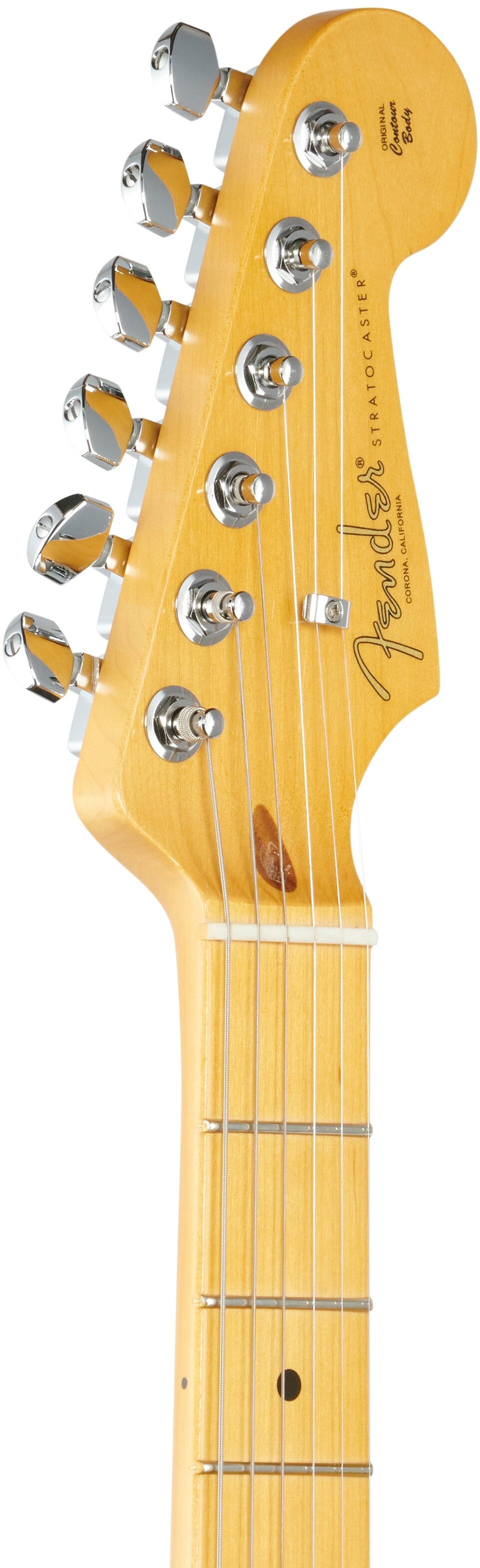 Fender American Pro II HSS Stratocaster Electric Guitar, Maple Fingerboard (with Case), Sienna Sunburst, Open Box (Very Good), Headstock Left Front