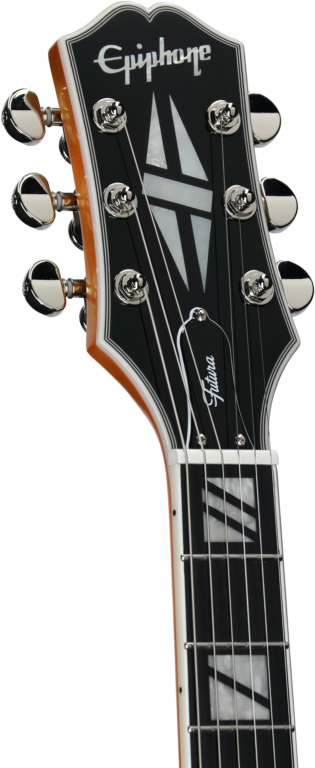Epiphone Futura Les Paul Custom Electric Guitar (with Gig Bag)