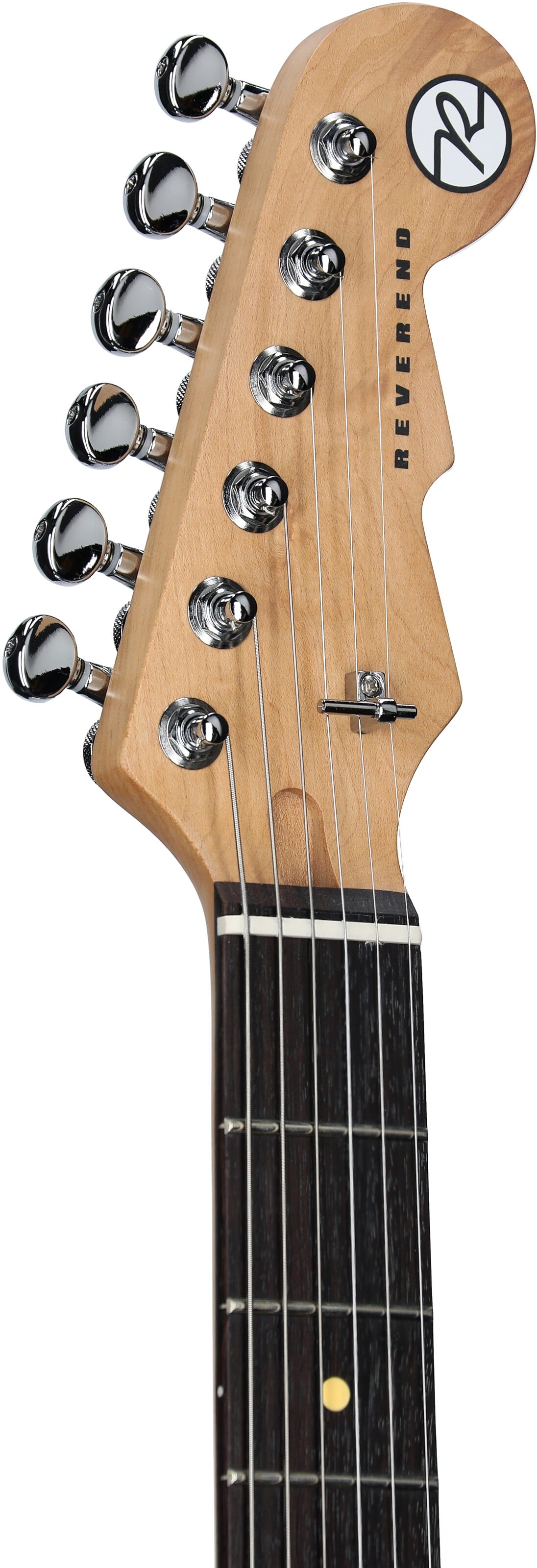 Reverend Jetstream HB Electric Guitar, Army Green, Rosewood Fretboard, Headstock Left Front