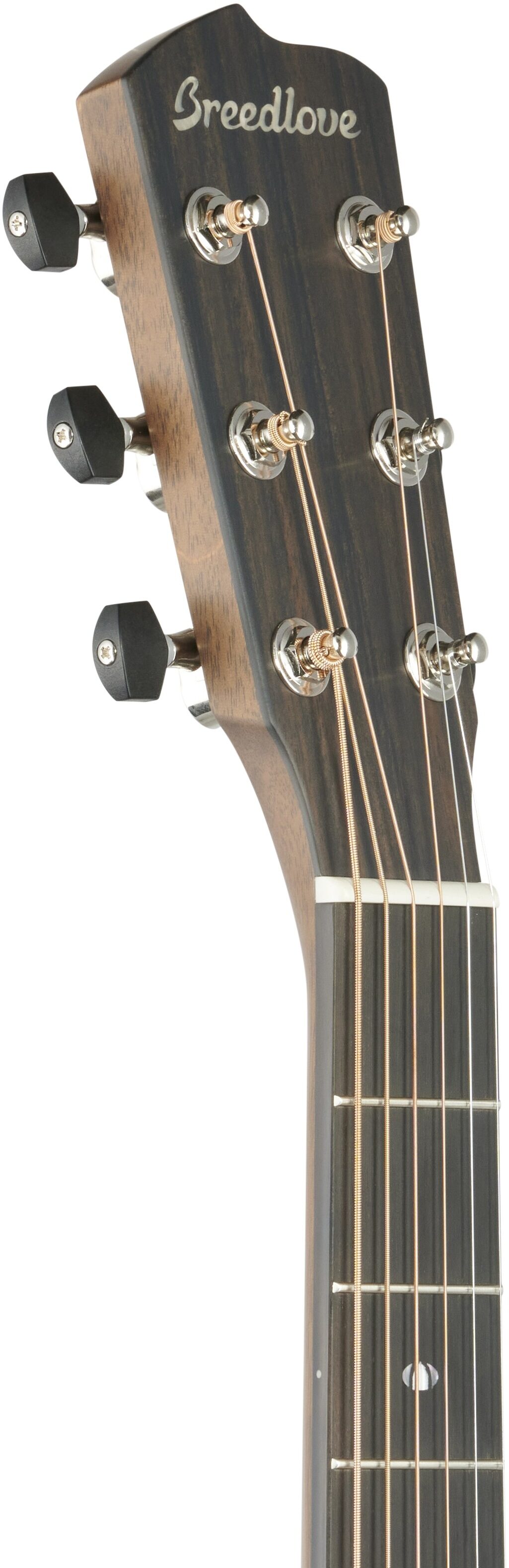 Breedlove Exclusive Premier Concert CE Acoustic-Electric Guitar (with Gig Bag), Headstock Left Front