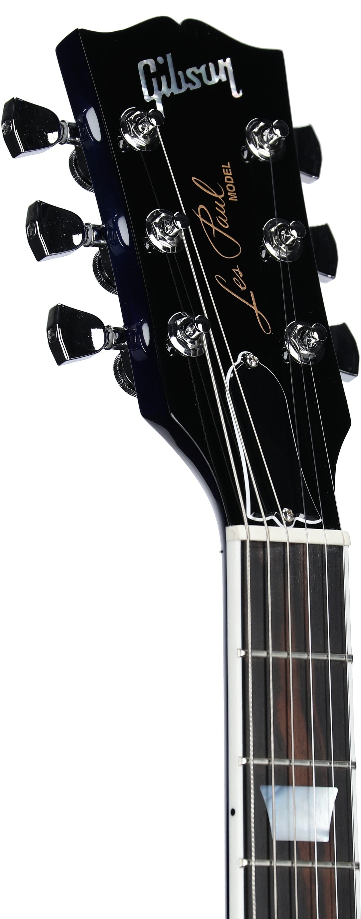 Gibson Les Paul Modern Figured AAA Electric Guitar (with Case), Cobalt Burst, Open Box (Very Good), Headstock Left Front