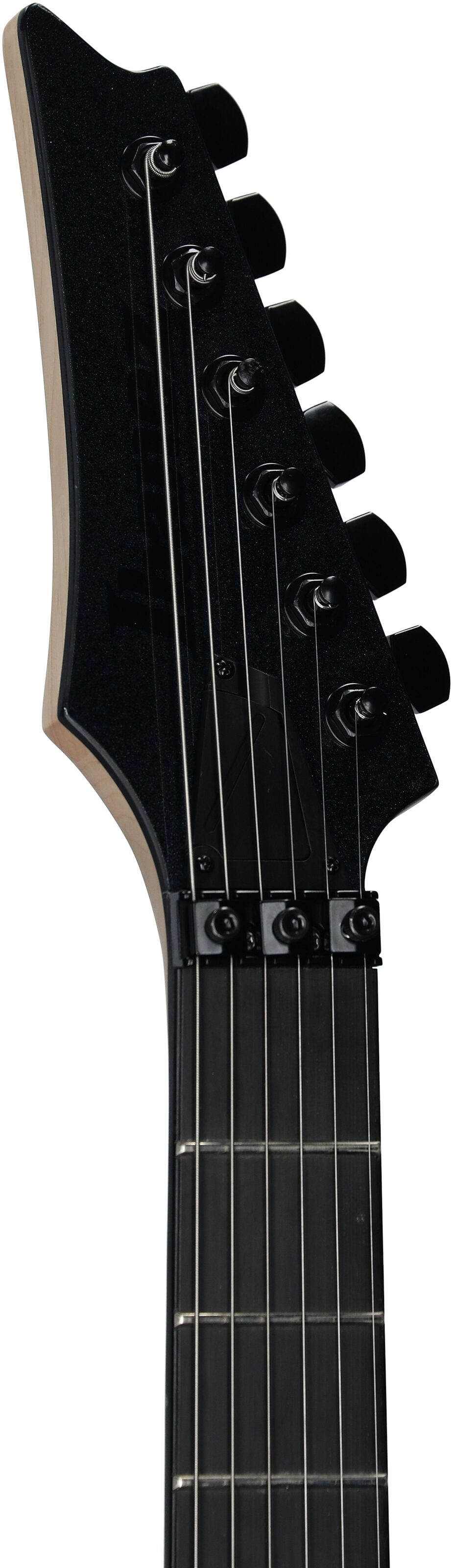 Ibanez RGR6BSP Electric Guitar, Iron Pewter, Headstock Left Front