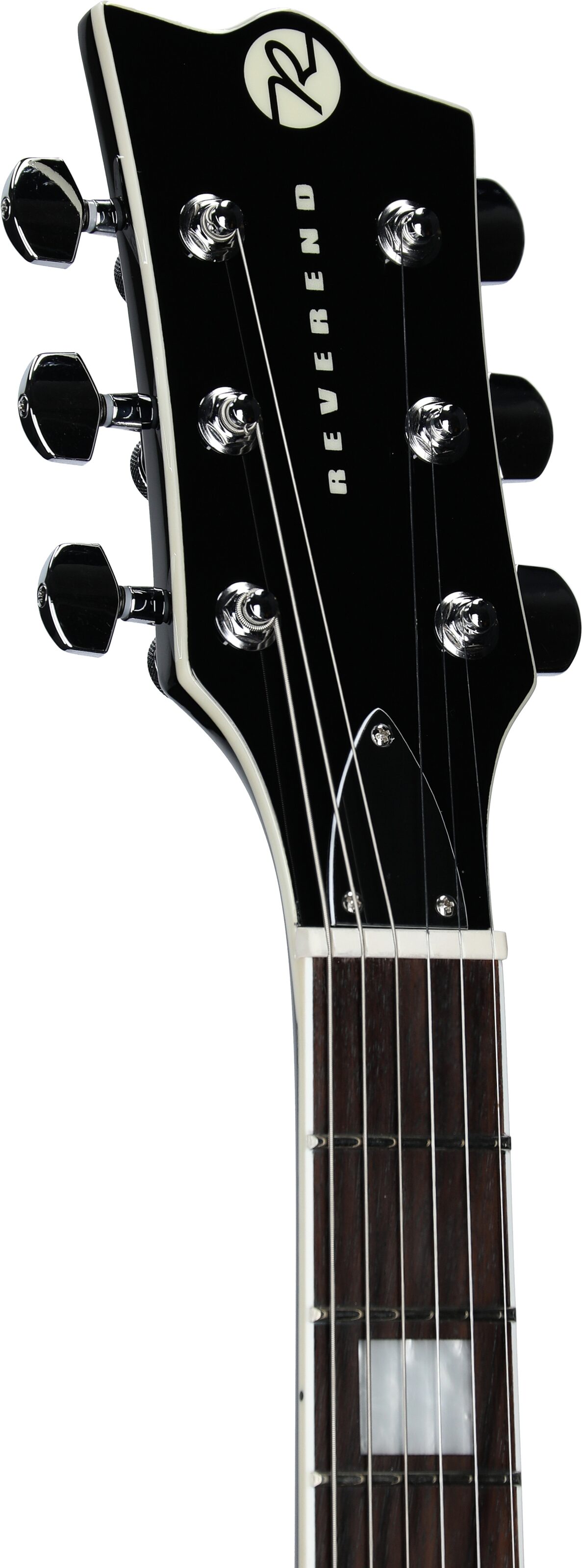 Reverend Bob Balch Signature Electric Guitar, 3-Tone Sunburst, Headstock Left Front