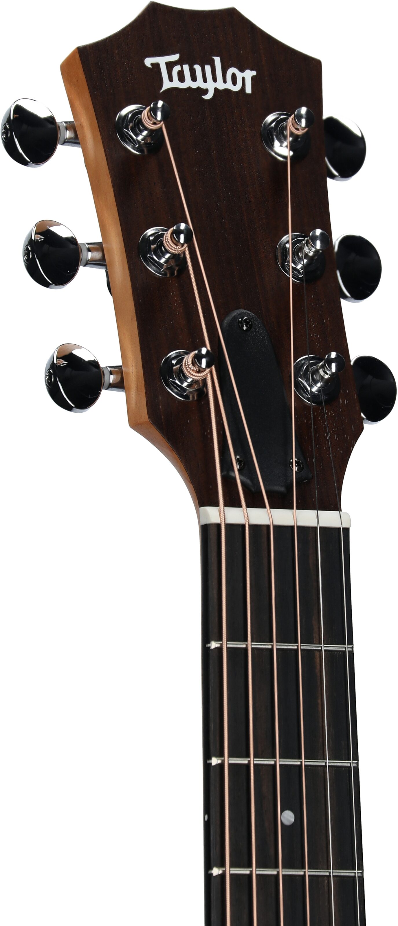 Taylor GS Mini-e Special Edition Mini Grand Symphony Acoustic-Electric Guitar (with Gig Bag), Blue Burst, Headstock Left Front