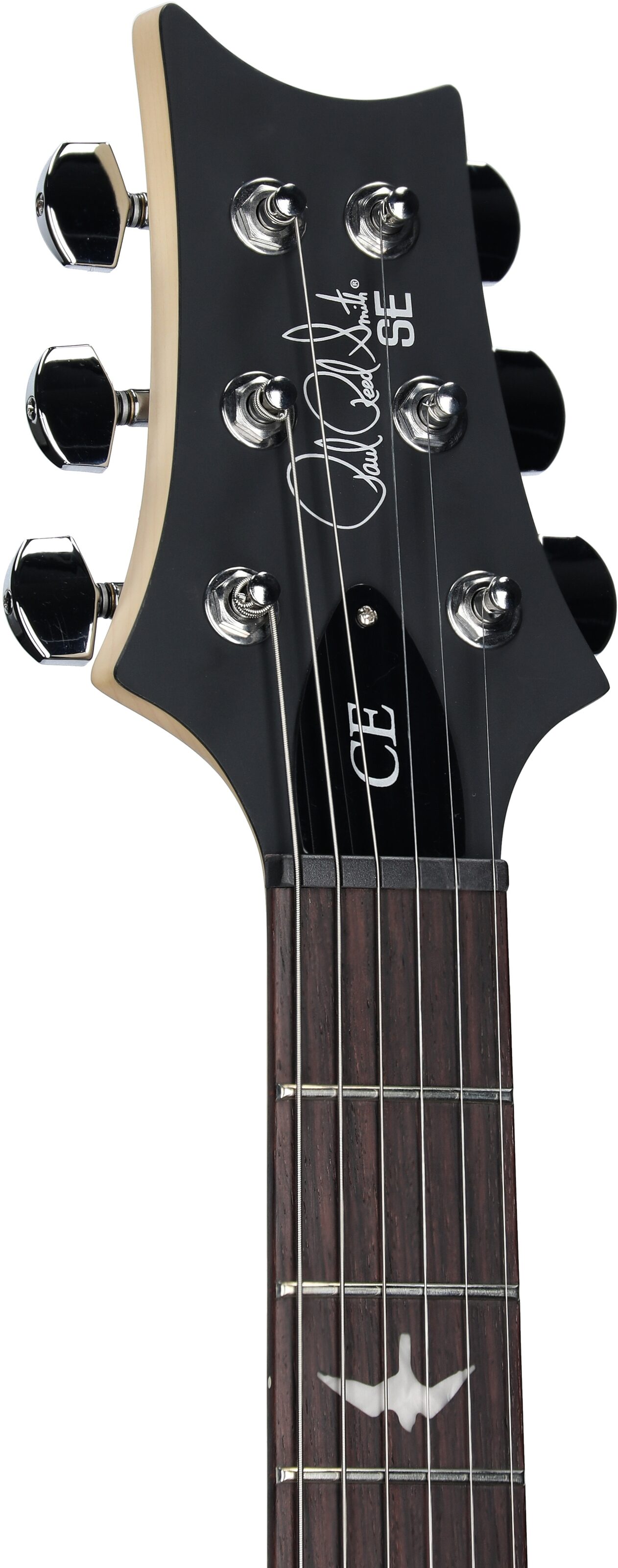 PRS Paul Reed Smith SE CE24 Standard Satin Electric Guitar (with Gig Bag), Metallic Gold, Open Box (Very Good), Headstock Left Front