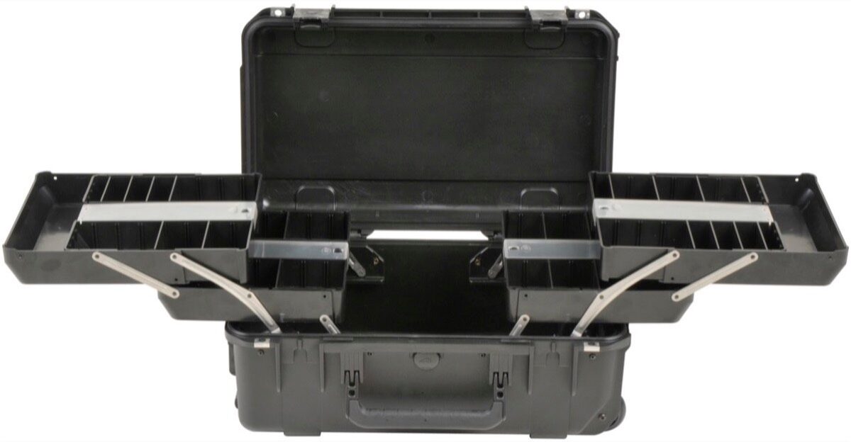 SKB iSeries 3i-2011-7 Waterproof Tech Box with Dual Trays