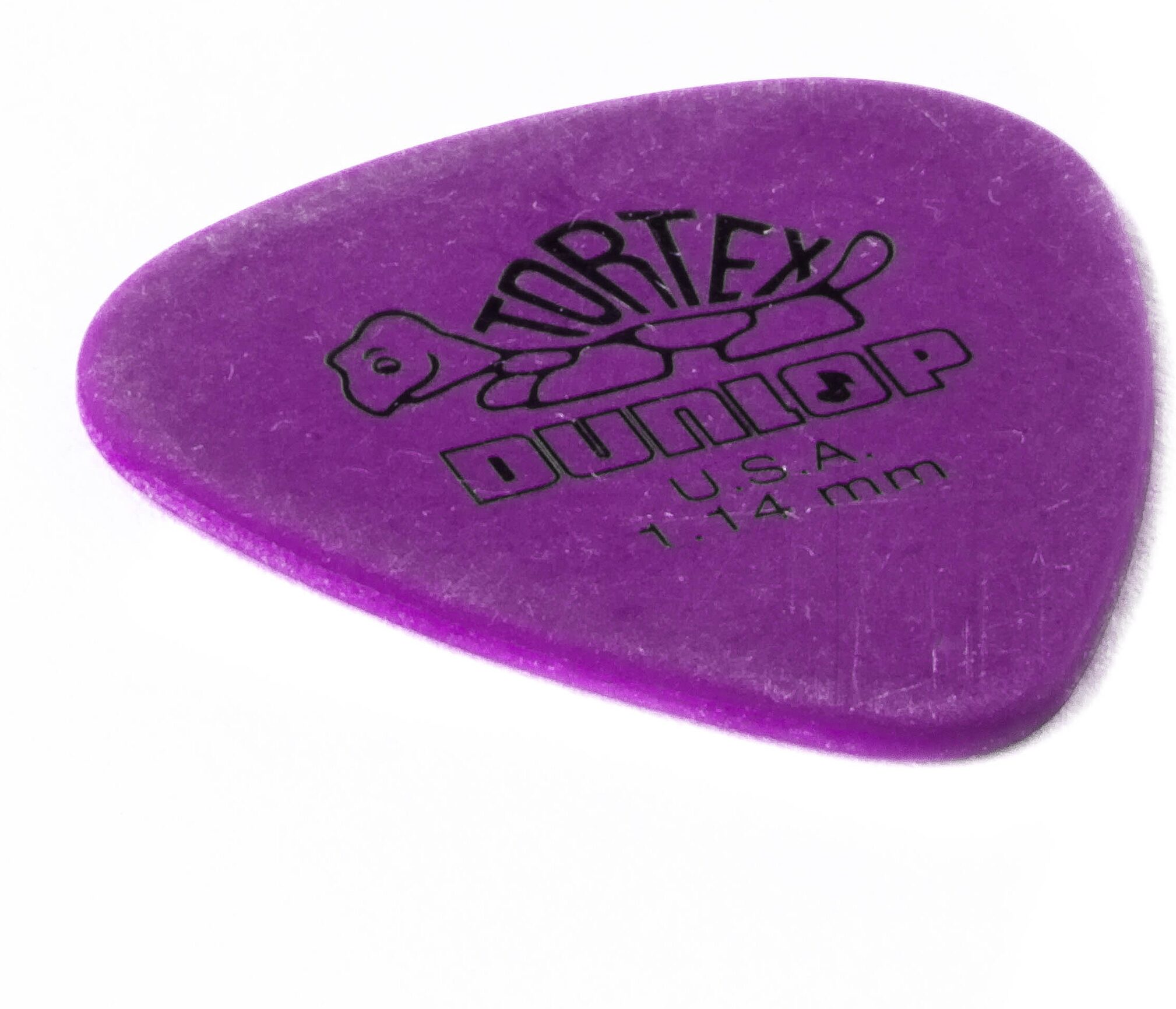 Dunlop Tortex Standard Picks (12-Pack), Purple, 1.14 millimeter, View