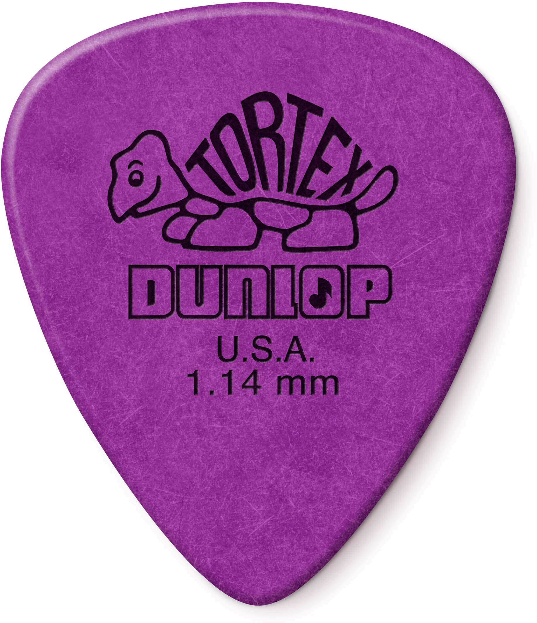 Dunlop Tortex Standard Picks (12-Pack), Purple, 1.14 millimeter, View