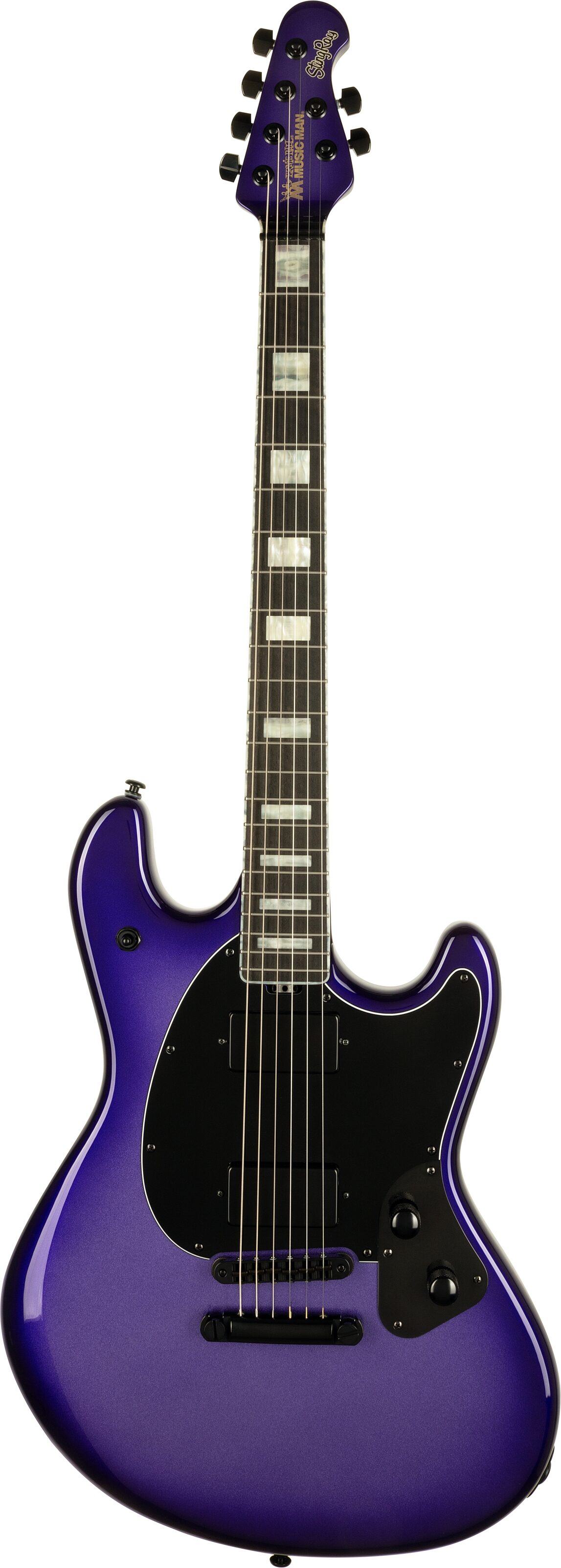 Ernie Ball Music Man StingRay HT BFR Electric Guitar (with Case), Action Position Back