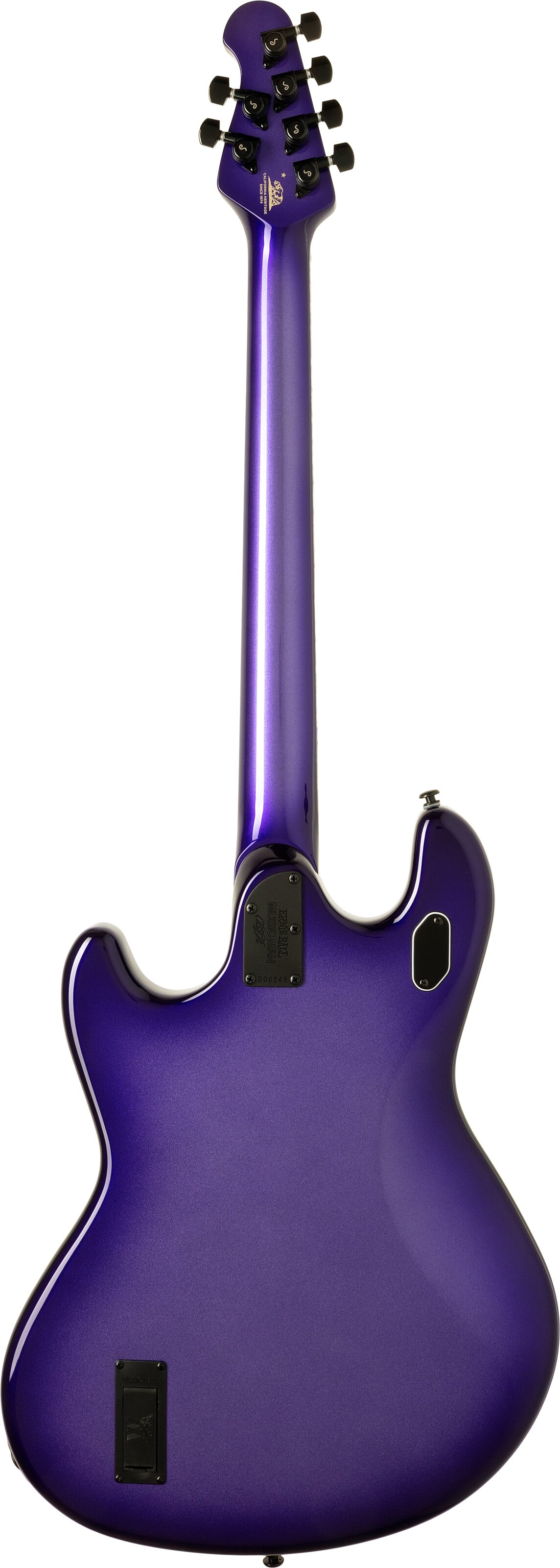 Ernie Ball Music Man StingRay HT BFR Electric Guitar (with Case), Action Position Back