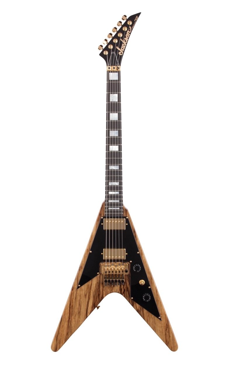 Jackson Limited Edition USA Custom Korina V Electric Guitar (with Case), Main