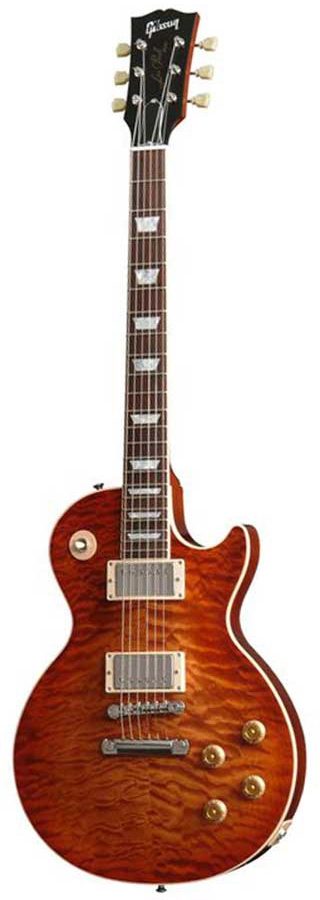 Gibson Class 5 Les Paul Quilt Top Electric Guitar (with Case), Siennaburst
