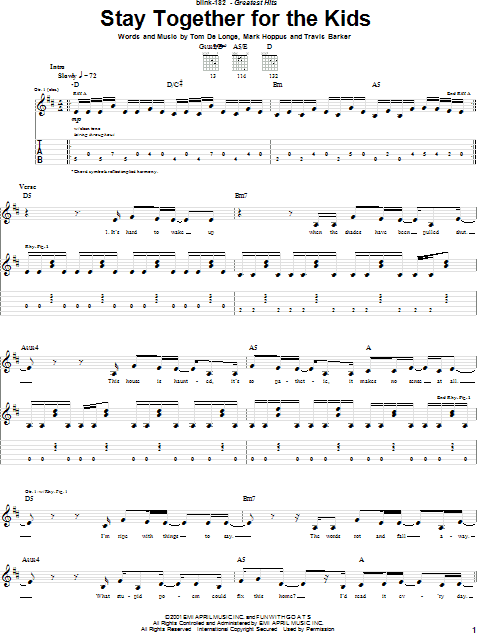 stay-together-for-the-kids-easy-guitar-with-tab-zzounds