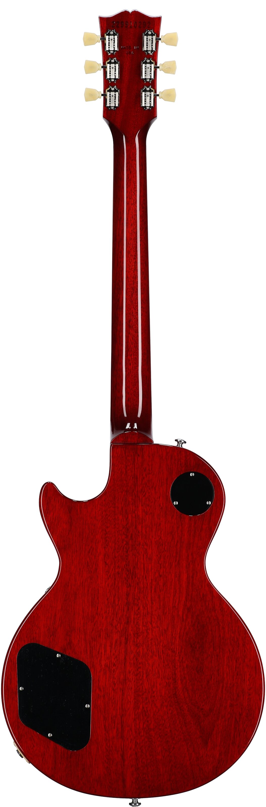 Gibson Les Paul Standard '50s Electric Guitar (with Case), Heritage Cherry Sunburst, Serial Number 229910292, Full Straight Back