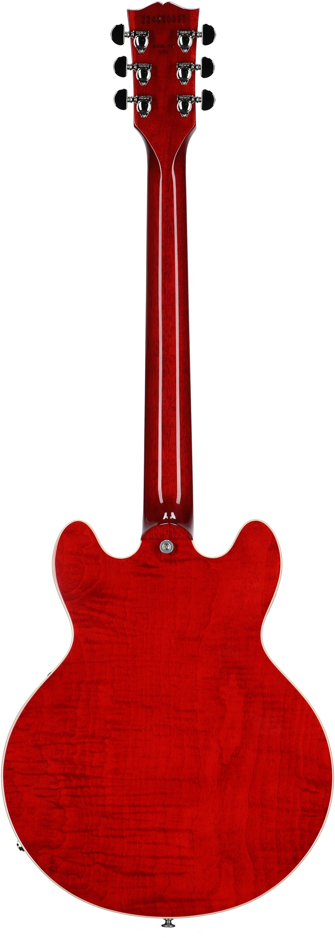 Gibson ES-339 Figured Electric Guitar (with Case), '60s Cherry, Serial Number 224320095, Full Straight Back