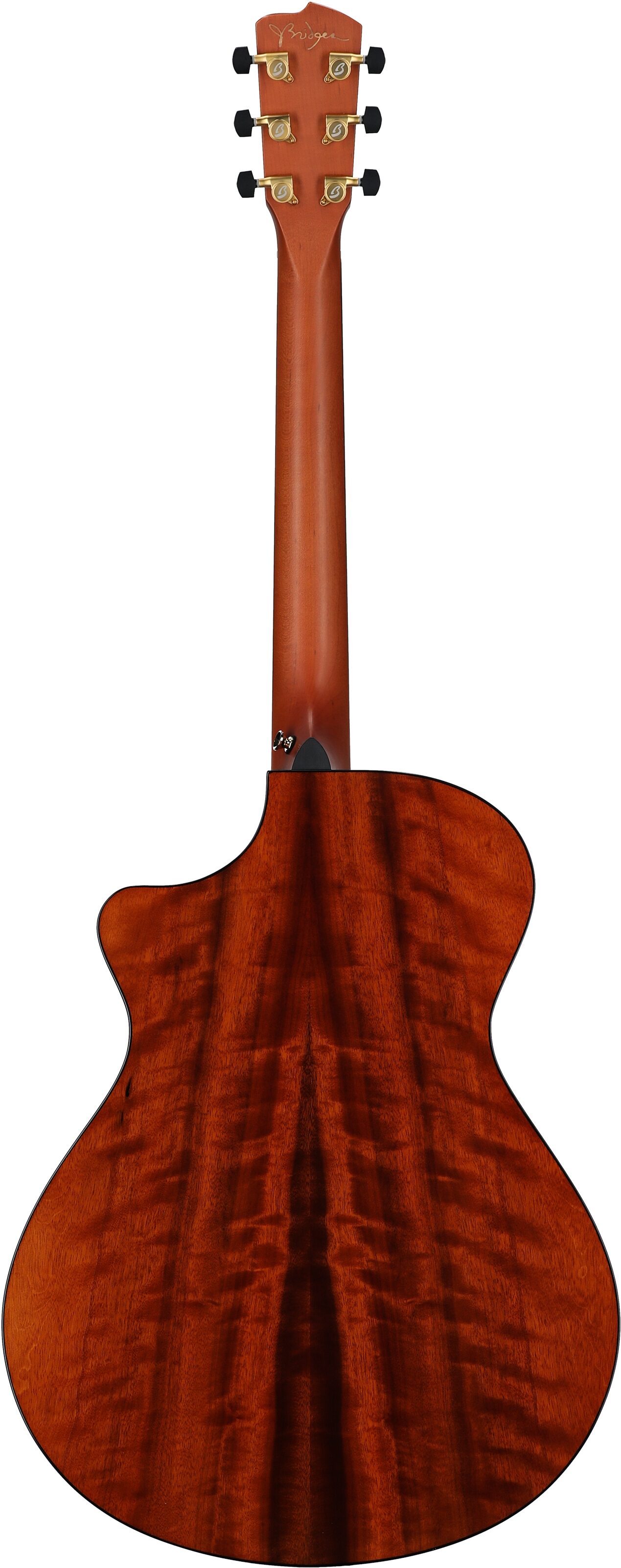 Breedlove Jeff Bridges Oregon Dreadnought Concerto CE Acoustic-Electric Guitar (with Gig Bag), New, Serial Number 28383, Full Straight Back