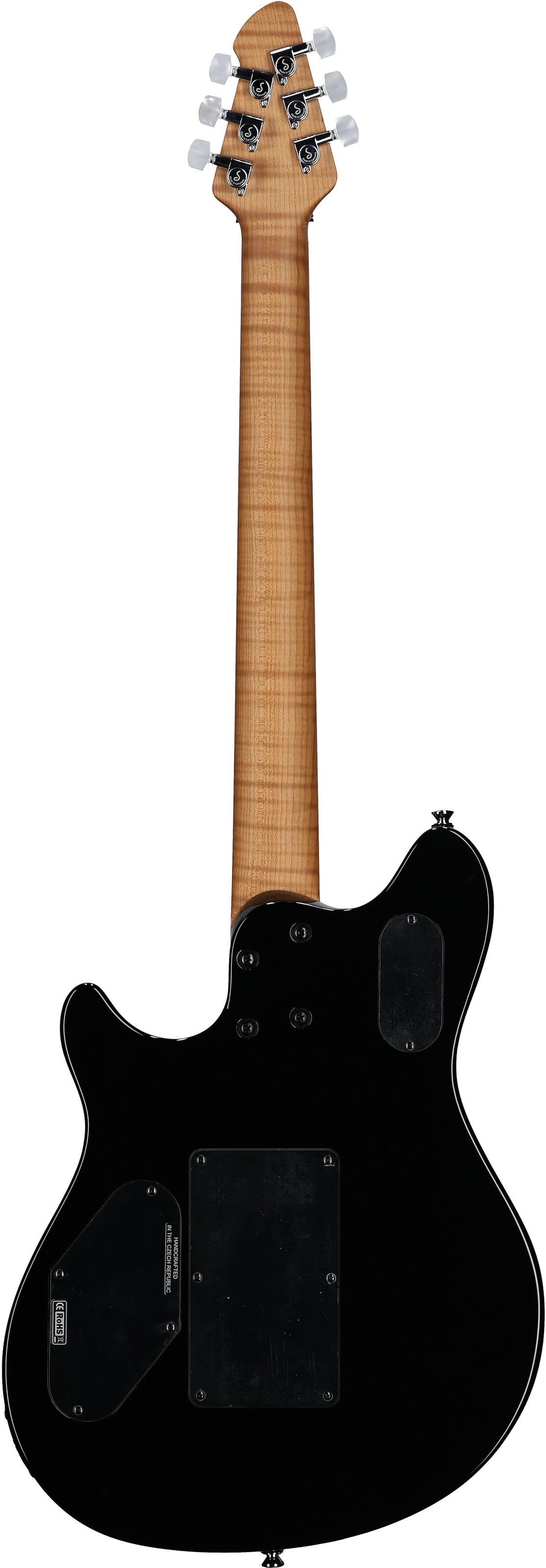 Peavey HP 2 Electric Guitar (with Case), Transparent Blue, Serial Number 0ARCDA00909, Full Straight Back