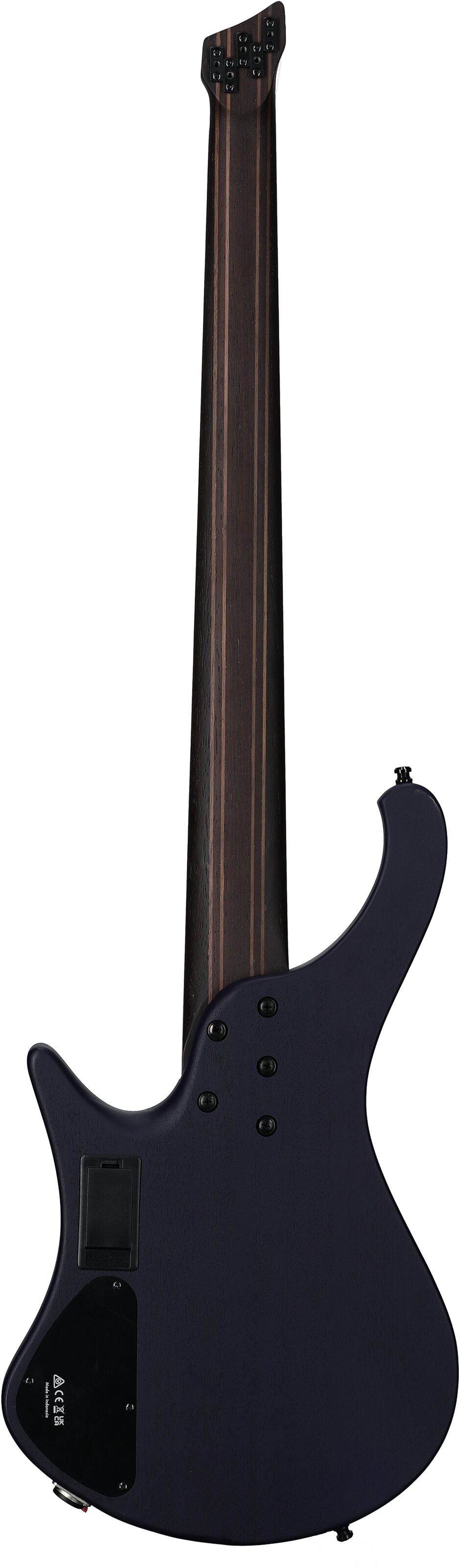 Ibanez EHB1505MS Bass Guitar, 5-String (with Gig Bag), Pacific Blue Burst, Serial Number 211P01I230612555, Full Straight Back
