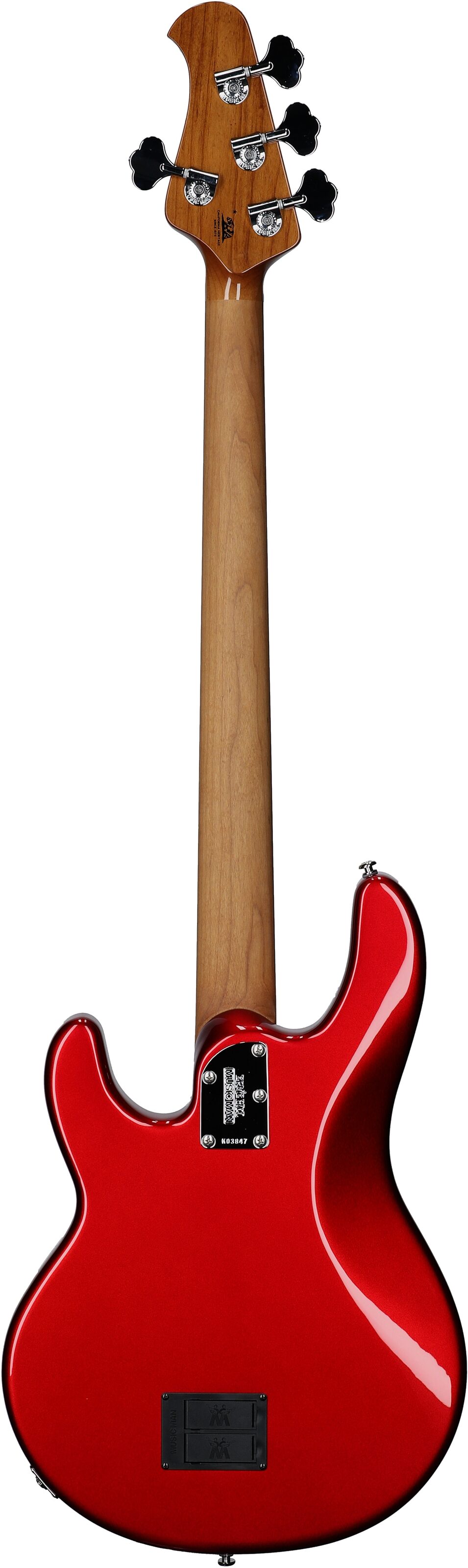 Ernie Ball Music Man StingRay Special Electric Bass (with Mono Case), Candyman, Serial Number K03847, Full Straight Back