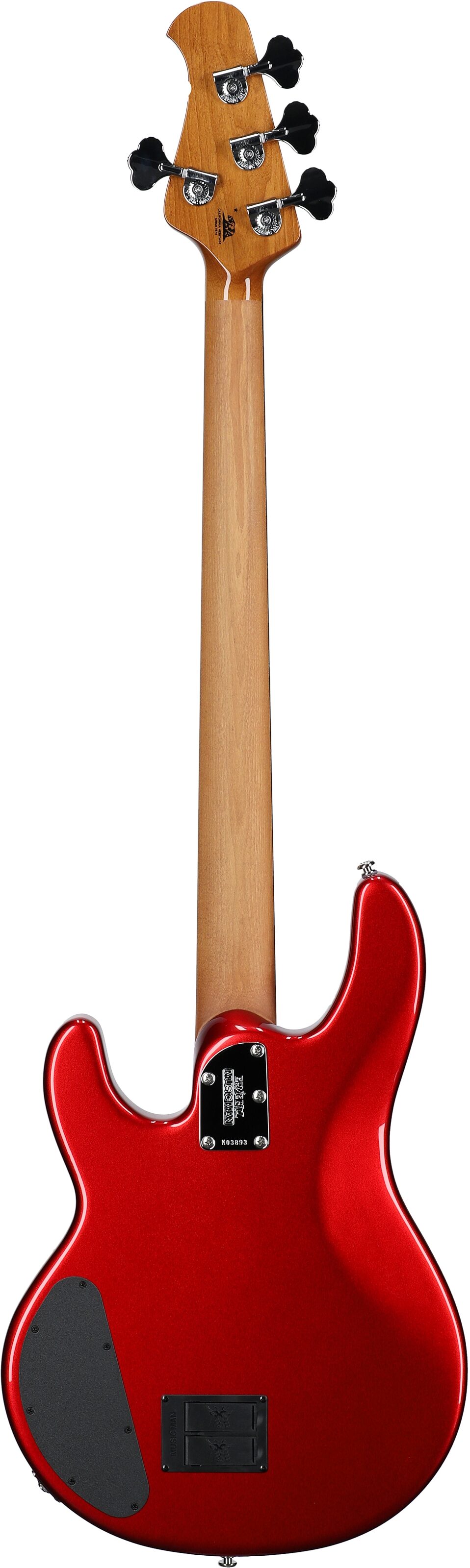 Ernie Ball Music Man StingRay Special HH Electric Bass (with Case), Candy Man, Serial Number K03893, Full Straight Back