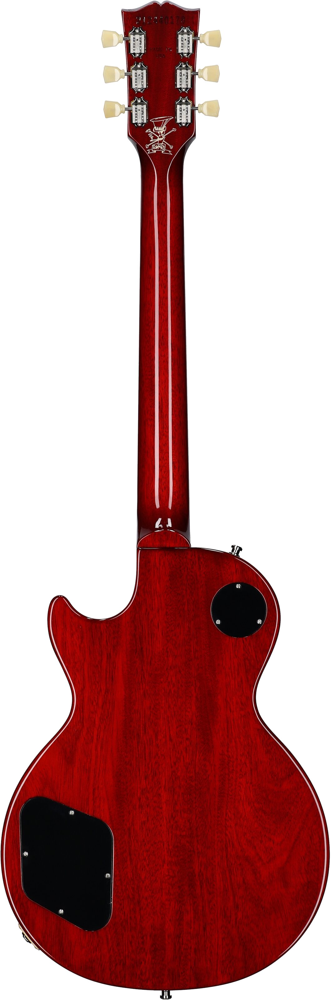 Gibson Slash Les Paul Standard Electric Guitar (with Case), Appetite Amber, Serial Number 212440178, Full Straight Back