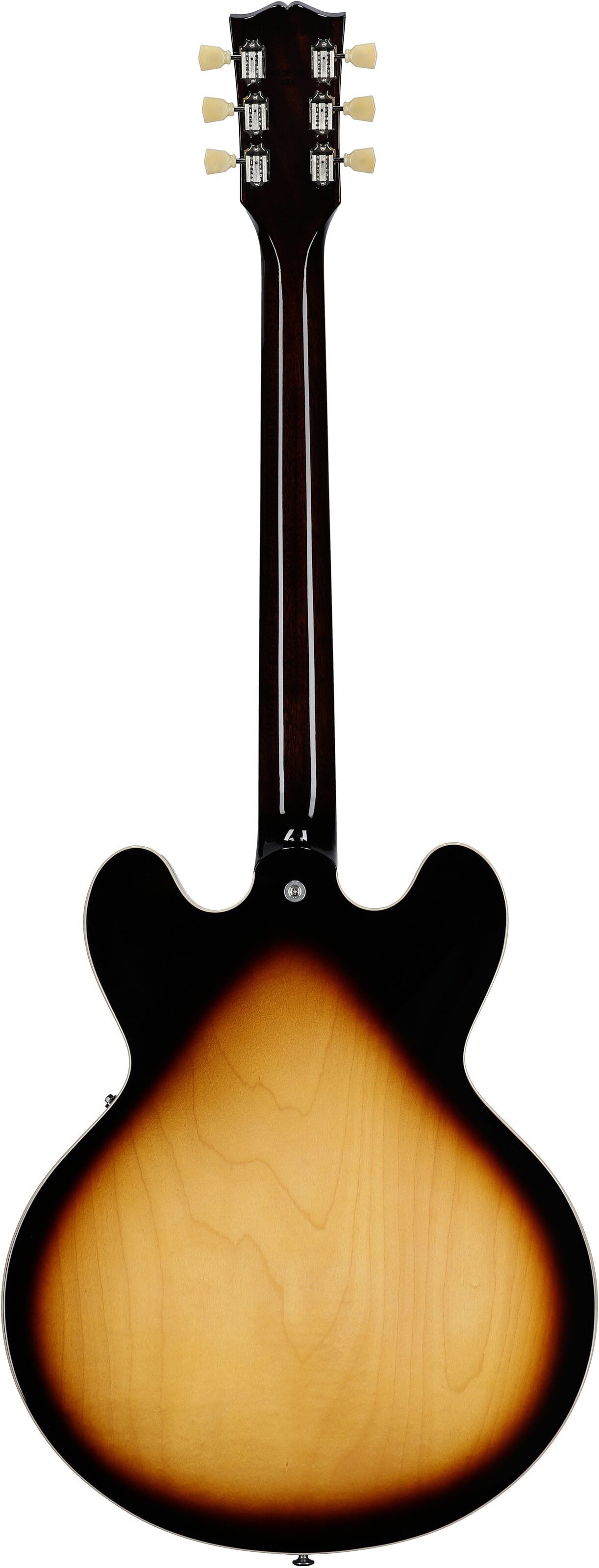 Gibson ES-345 Electric Guitar (with Case), Vintage Burst, Serial Number 212040264, Full Straight Back