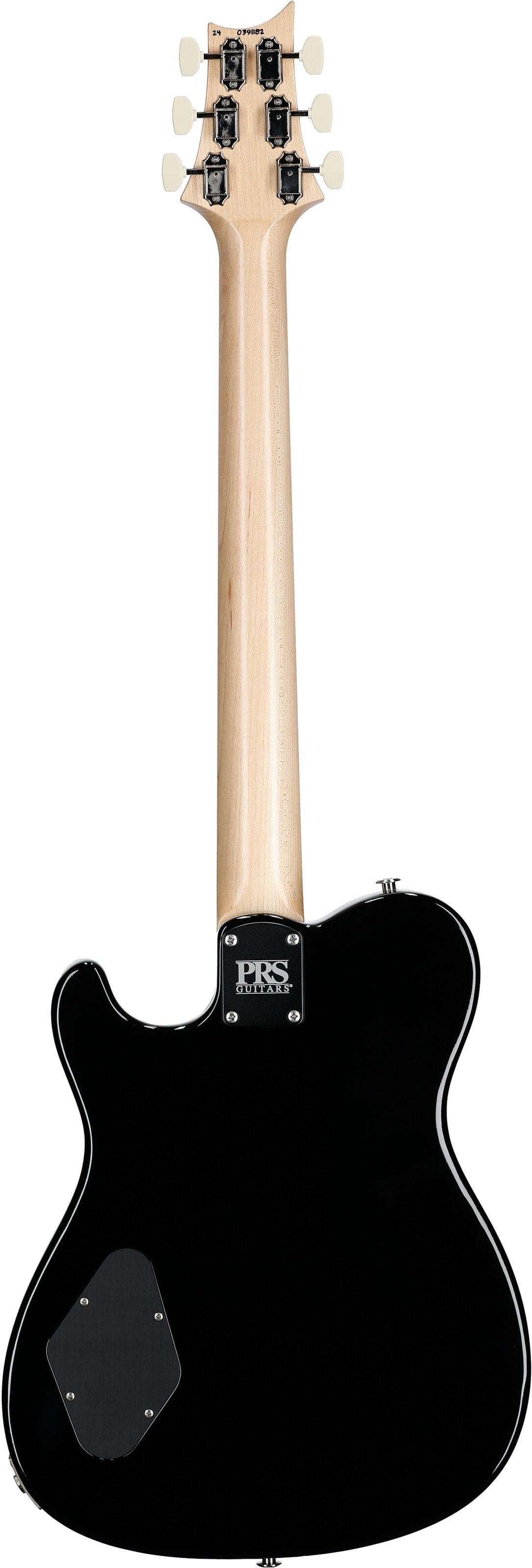 PRS Paul Reed Smith NF 53 Electric Guitar (with Gig Bag), White Doghair Smokeburst, Serial Number 0391182, Full Straight Back