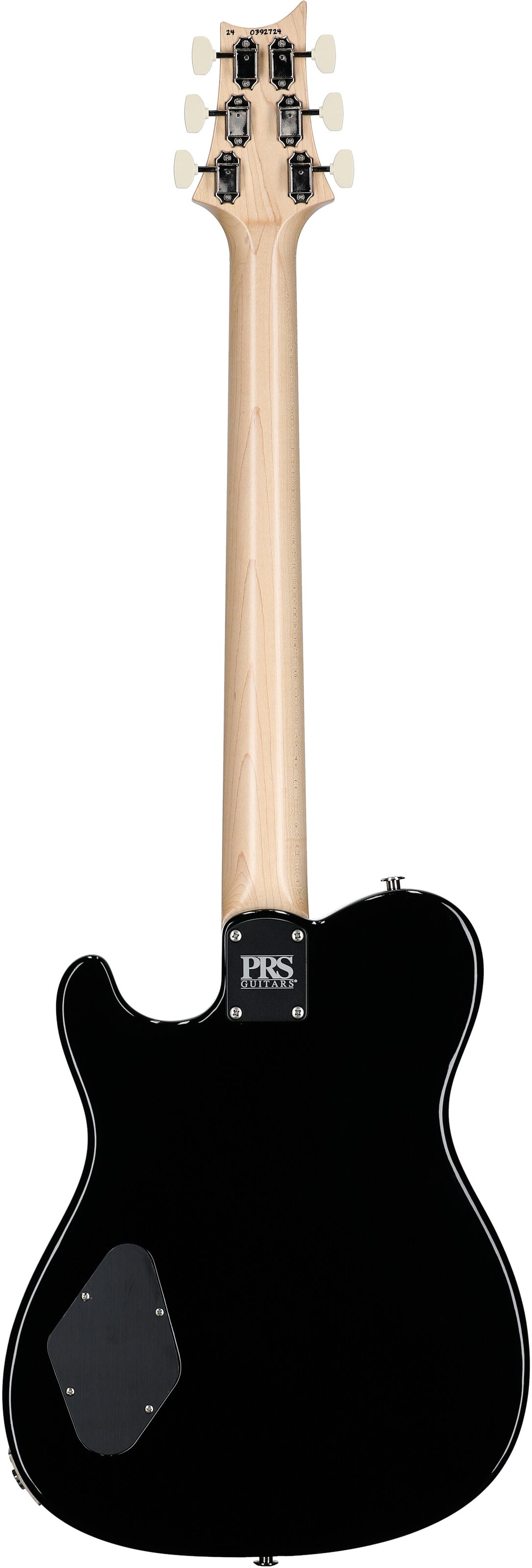PRS Paul Reed Smith NF 53 Electric Guitar (with Gig Bag), Black Doghair Smokeburst, Serial Number 0392724, Full Straight Back