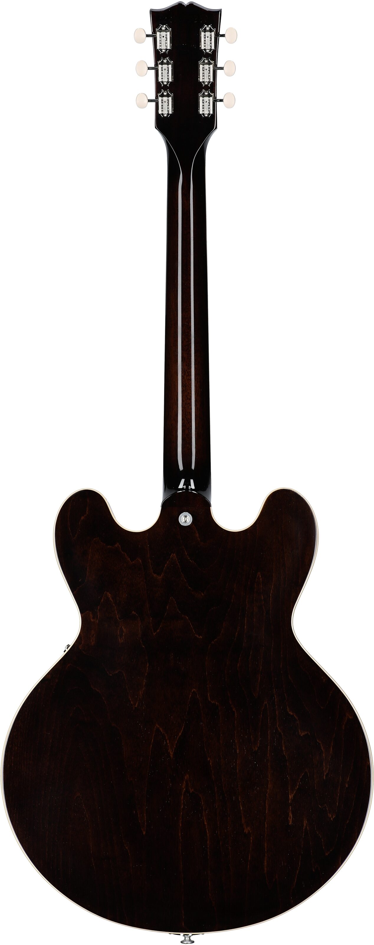 Gibson ES-330 Hollow Body Electric Guitar (with Case), Tobacco Sunburst, Serial Number 228340280, Full Straight Back