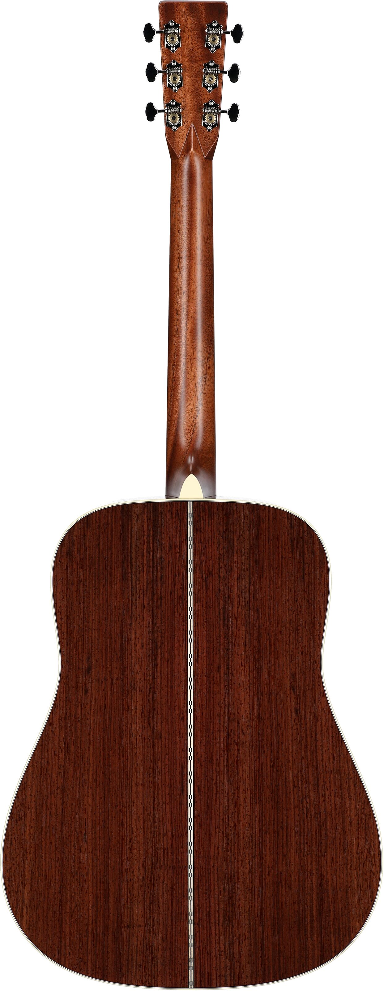 Martin D-28 Reimagined Dreadnought Acoustic Guitar (with Case), Natural, Serial Number M2896685, Full Straight Back