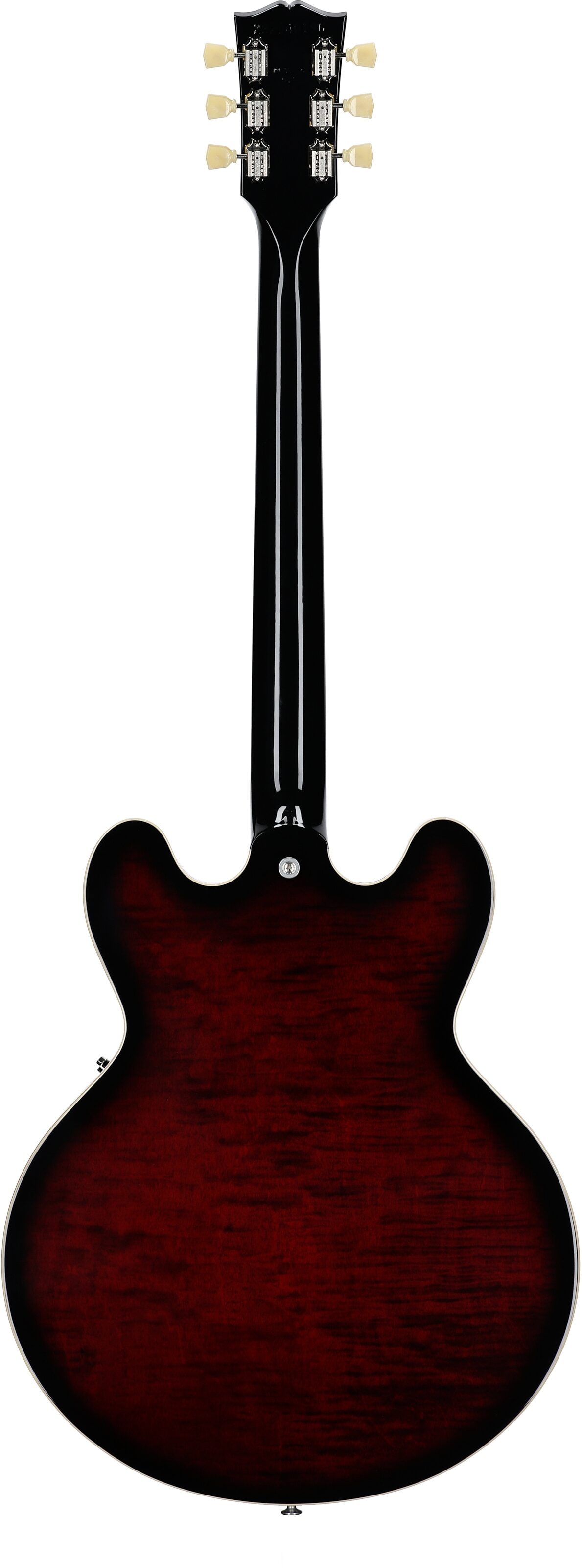 Gibson ES-335 Figured Electric Guitar (with Case), Blood Moon Burst, Serial Number 232040196, Full Straight Back