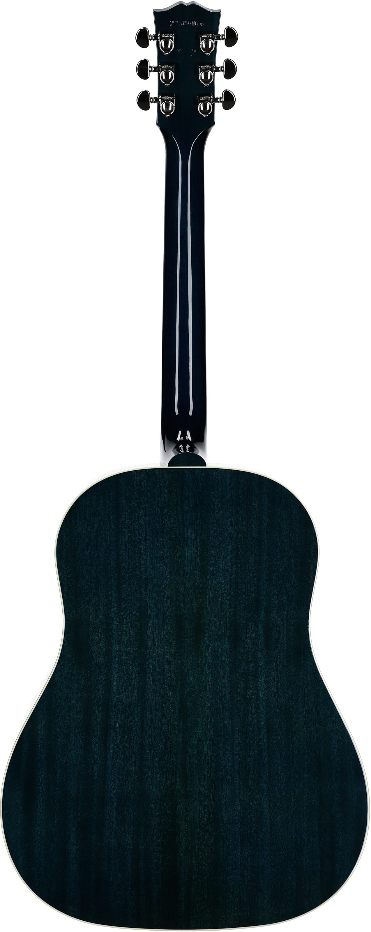 Gibson Limited Edition J-45 Standard Acoustic-Electric Guitar (with Case), Bluebonnet, Serial Number 23384016, Full Straight Back