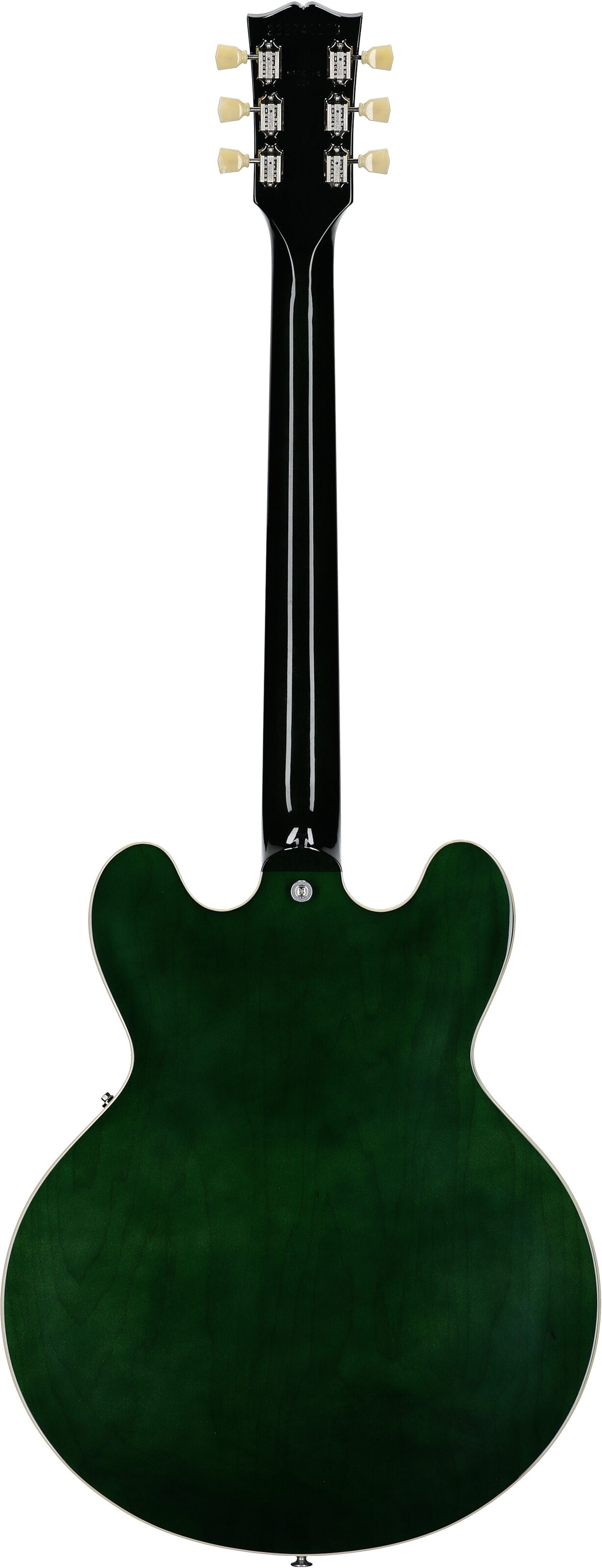 Gibson ES-335 Electric Guitar (with Case), Spearmint, Serial Number 232740123, Full Straight Back