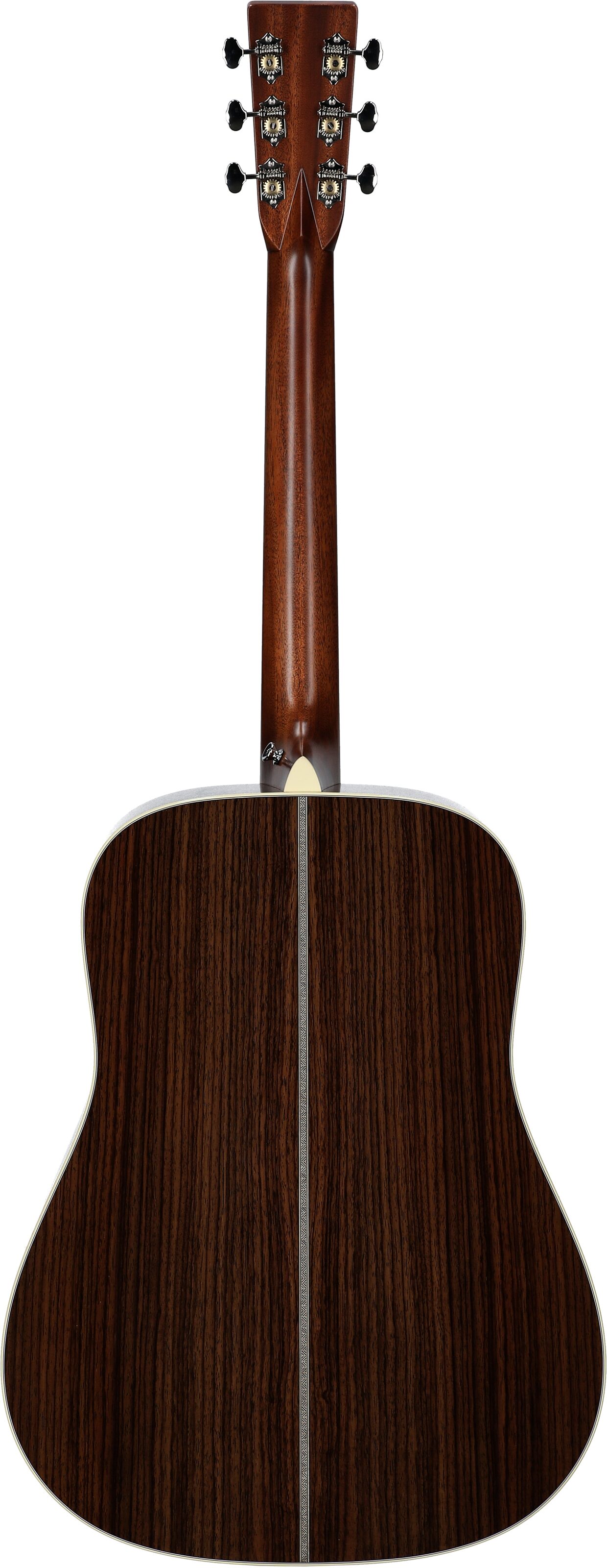 Martin HD-28E LRB Acoustic-Electric Guitar (with Case), Natural, Serial Number M2919057, Full Straight Back