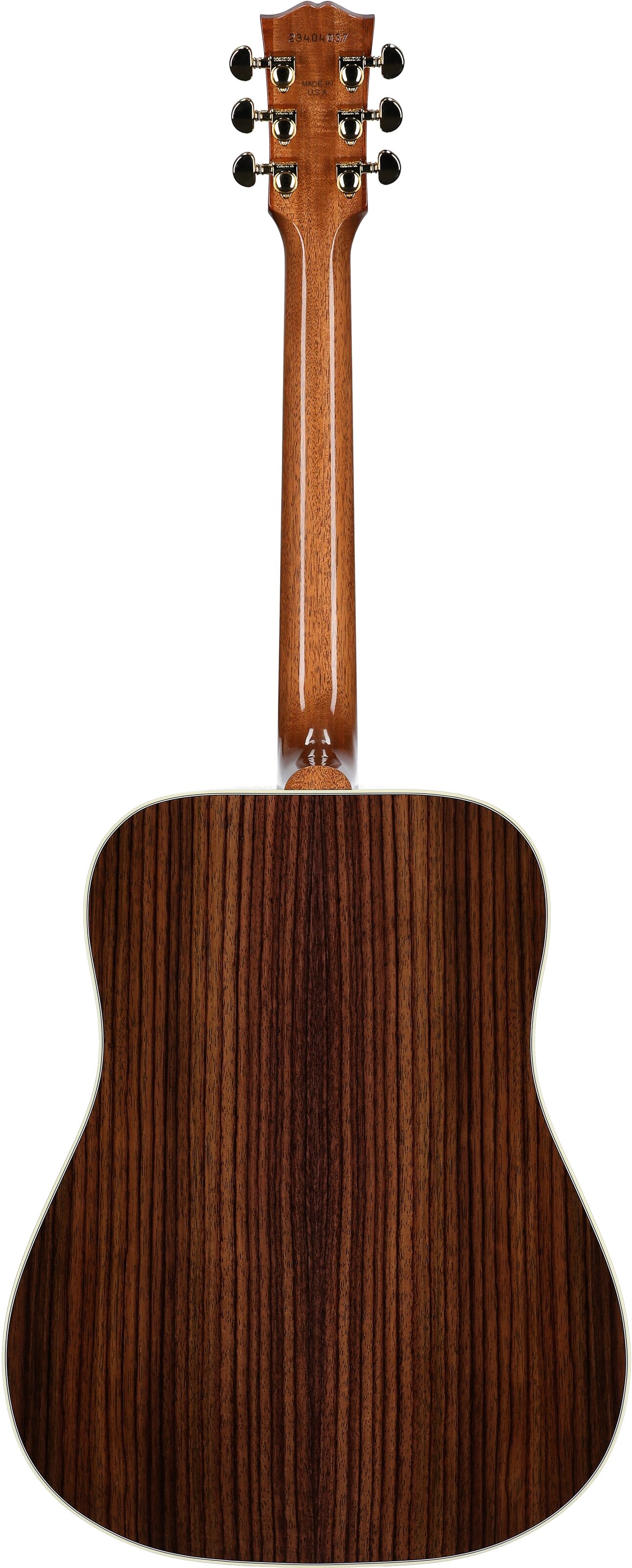 Gibson Hummingbird Standard Rosewood Acoustic-Electric Guitar (with Case), Rosewood Burst, Serial Number 23404037, Full Straight Back