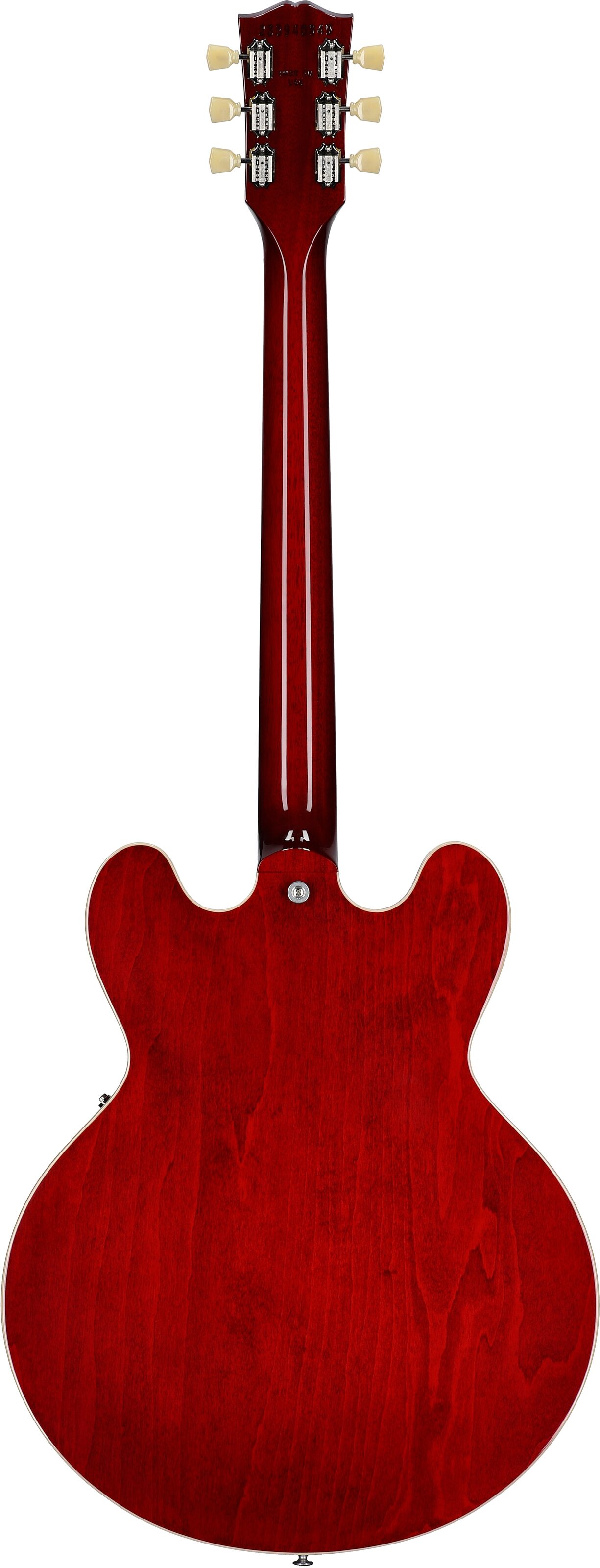 Gibson ES-335 Electric Guitar (with Case), Sixties Cherry, Serial Number 233940349, Full Straight Back