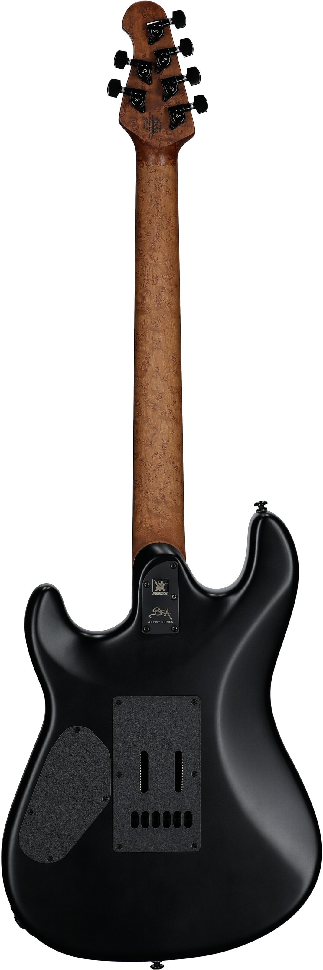 Ernie Ball Music Man Rabea Massaad Sabre Electric Guitar (with Case), Vileblood, Serial Number S11666, Full Straight Back