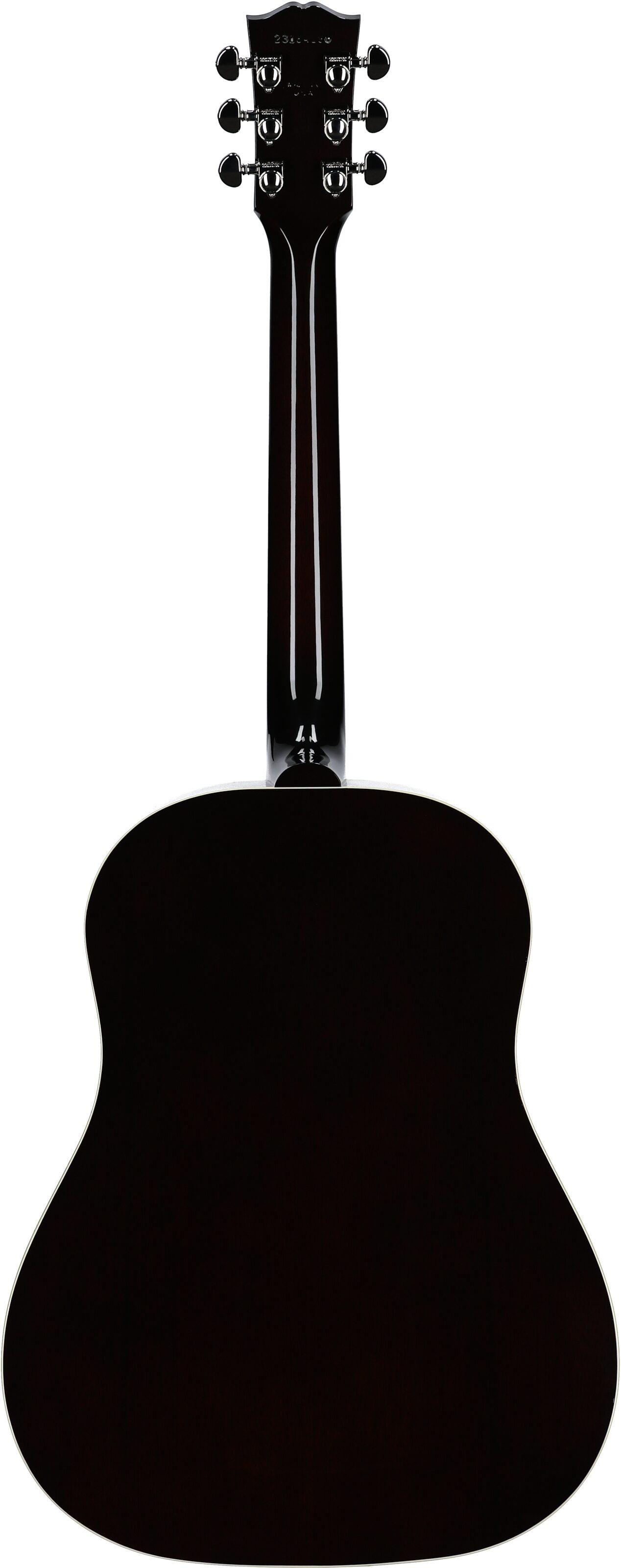 Gibson J-45 Standard Acoustic-Electric Guitar (with Case), Vintage Sunburst, Serial Number 23184186, Full Straight Back