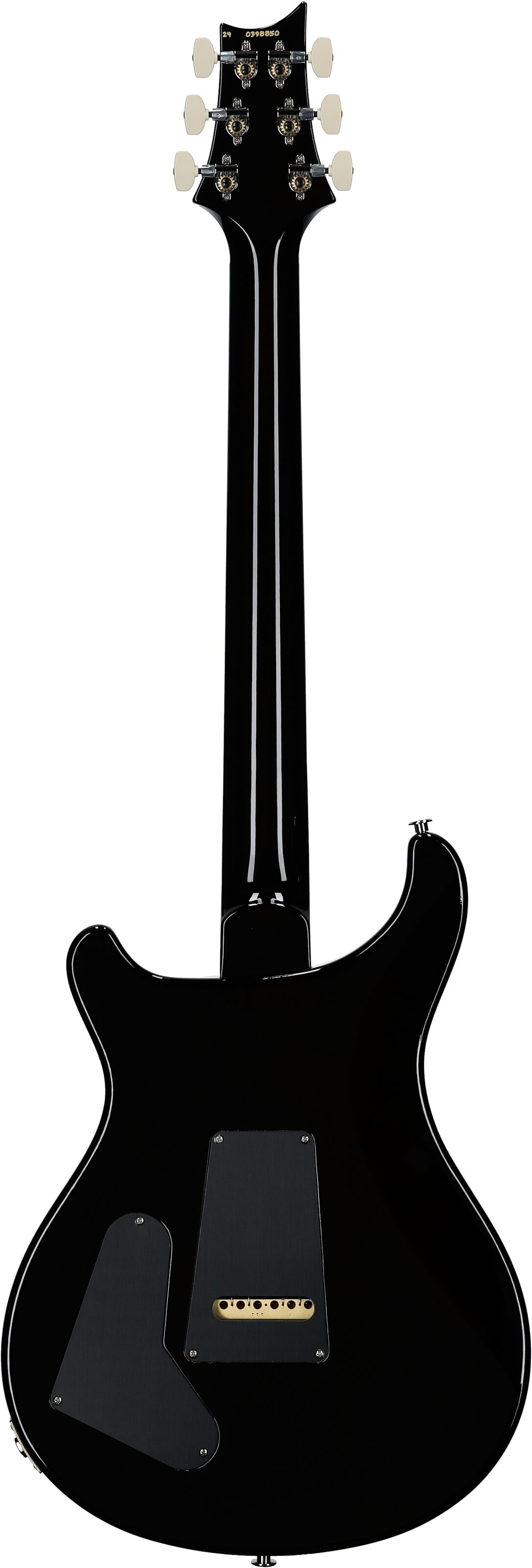 PRS Paul Reed Smith Special Semi-Hollowbody Electric Guitar (with Case), Black Gold Burst, Serial Number 0398850, Full Straight Back