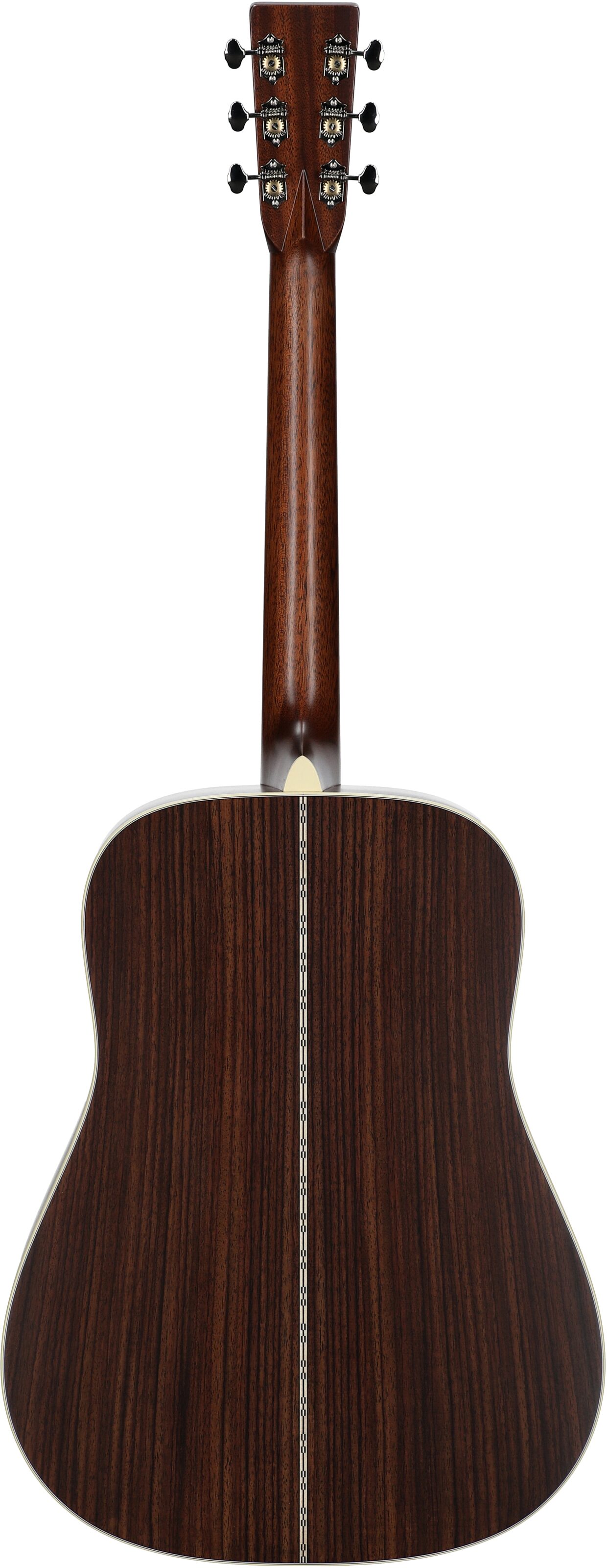 Martin D-28 Satin Acoustic Guitar (with Case), Burst, Serial Number M2914951, Full Straight Back