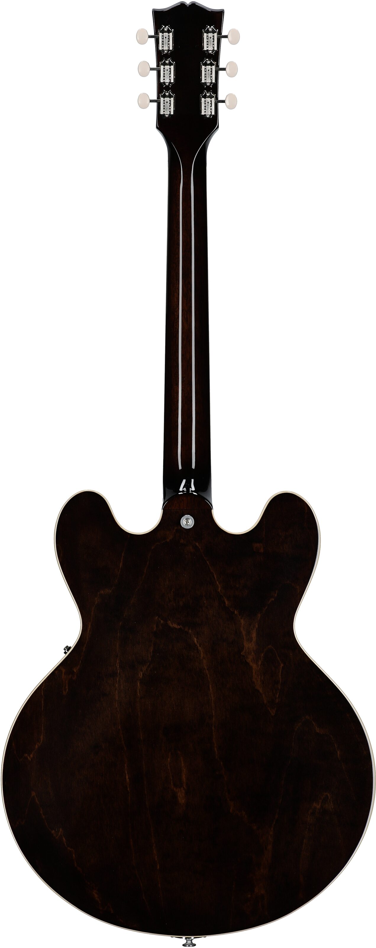 Gibson ES-330 Hollow Body Electric Guitar (with Case), Tobacco Sunburst, Serial Number 233840082, Full Straight Back