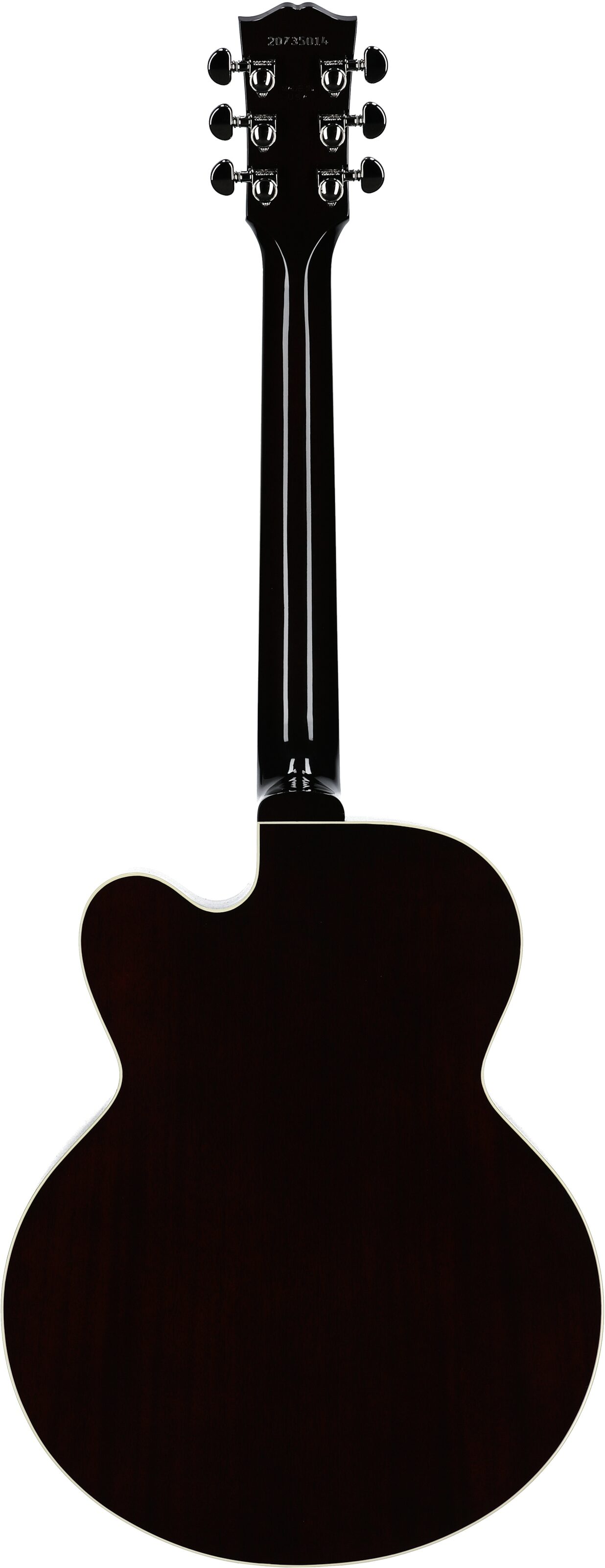 Gibson Les Paul Parlor Acoustic-Electric Guitar (with Case), Vintage Sunburst, Serial Number 20735014, Full Straight Back